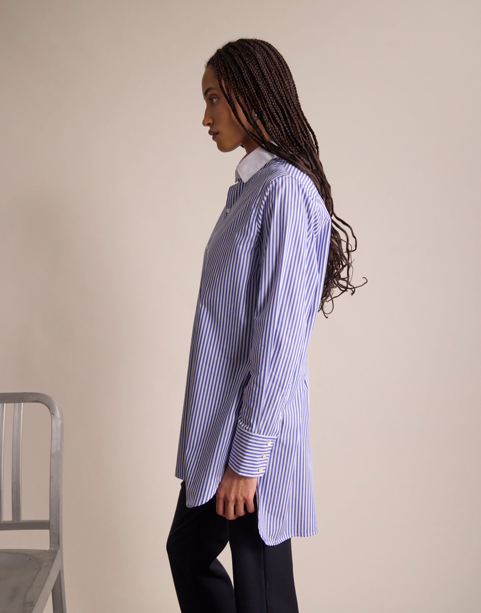 Gestreifte Blair-Bluse
