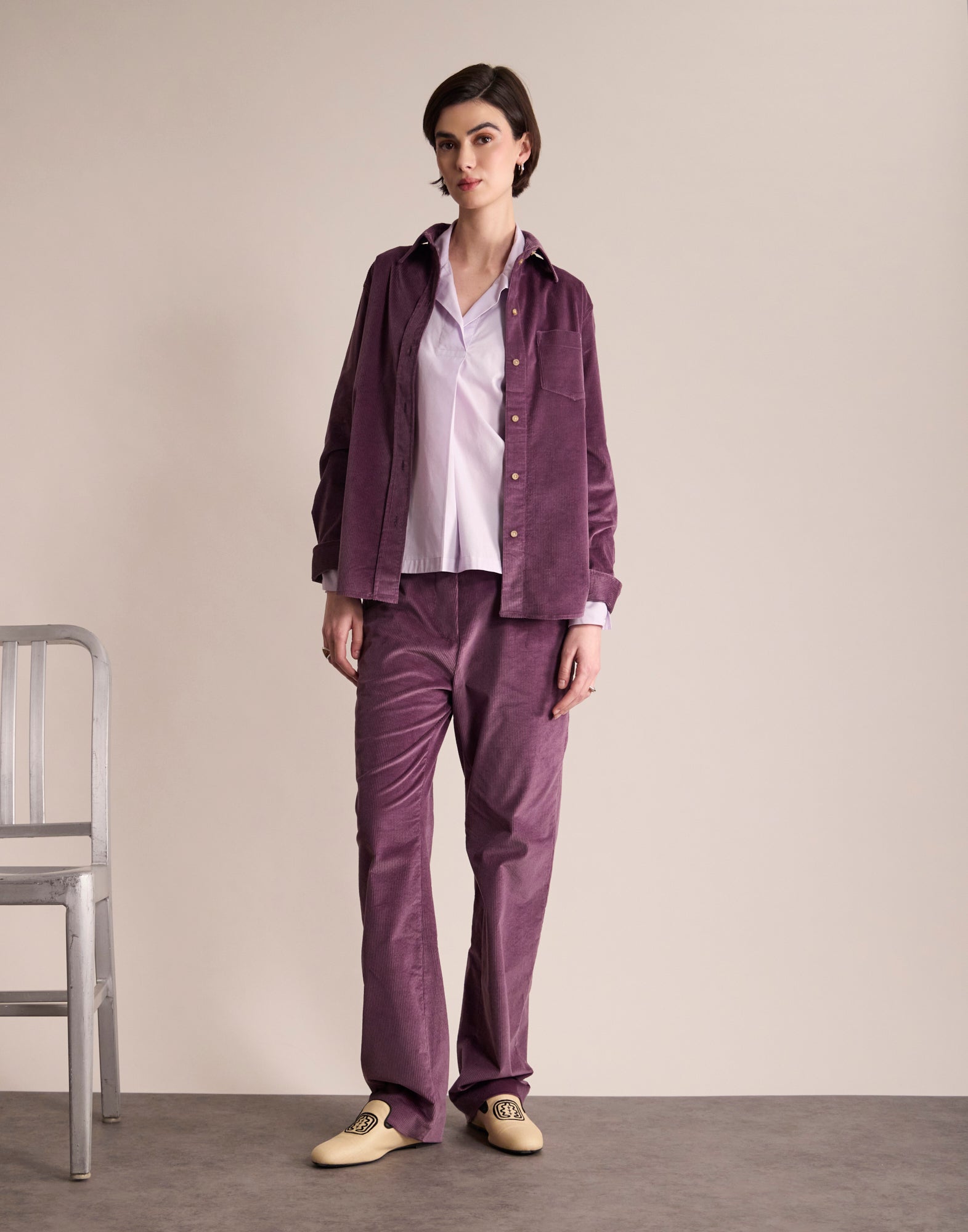 Maureen Violet Shirt