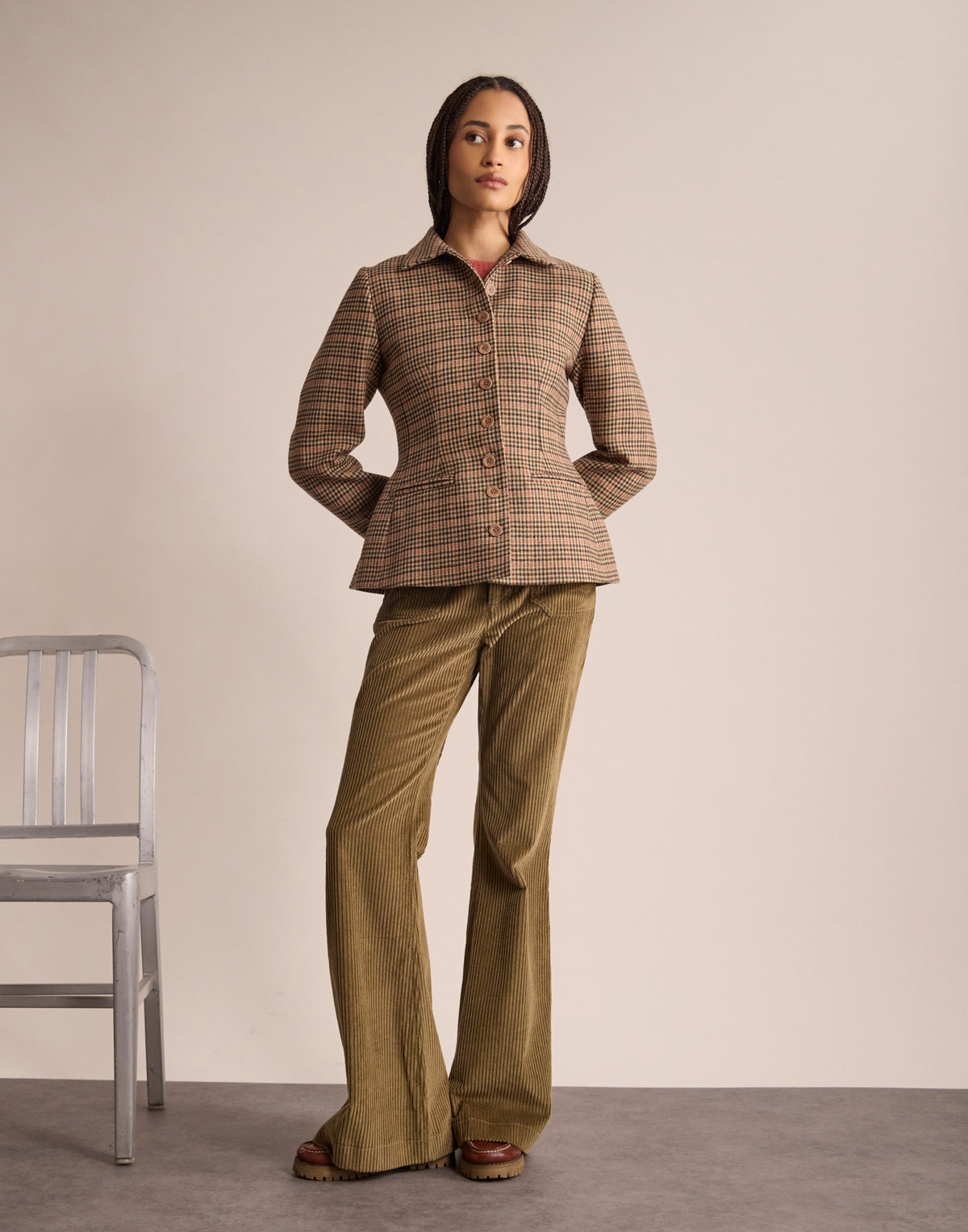Chaqueta Georges a cuadros