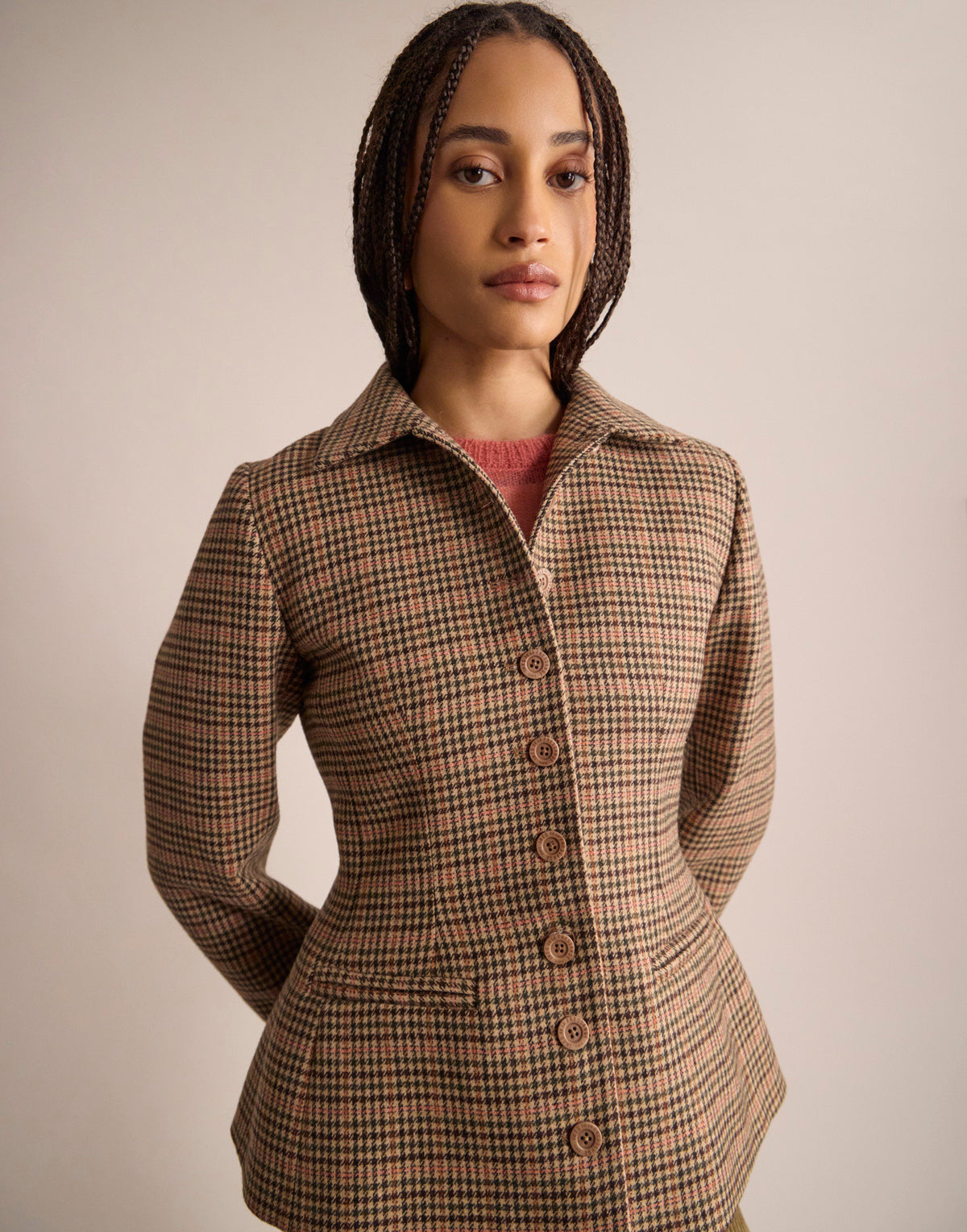 Chaqueta Georges a cuadros