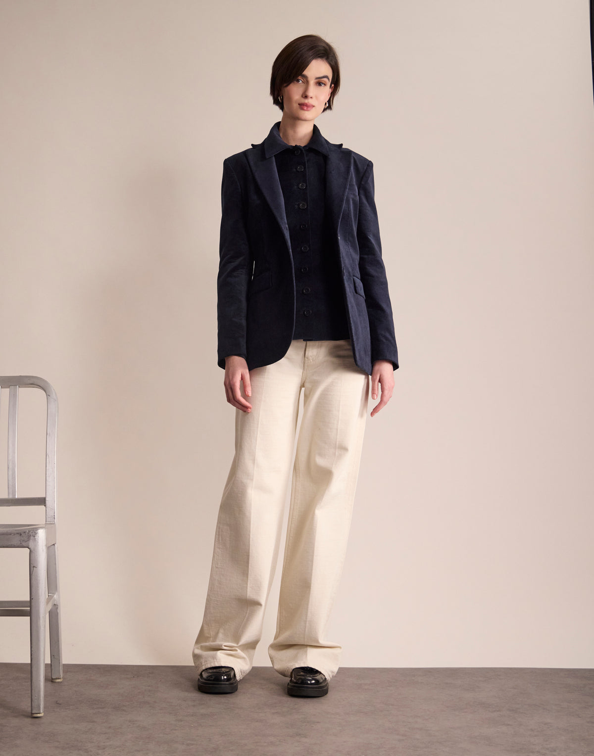 Louane Jacket – Navy