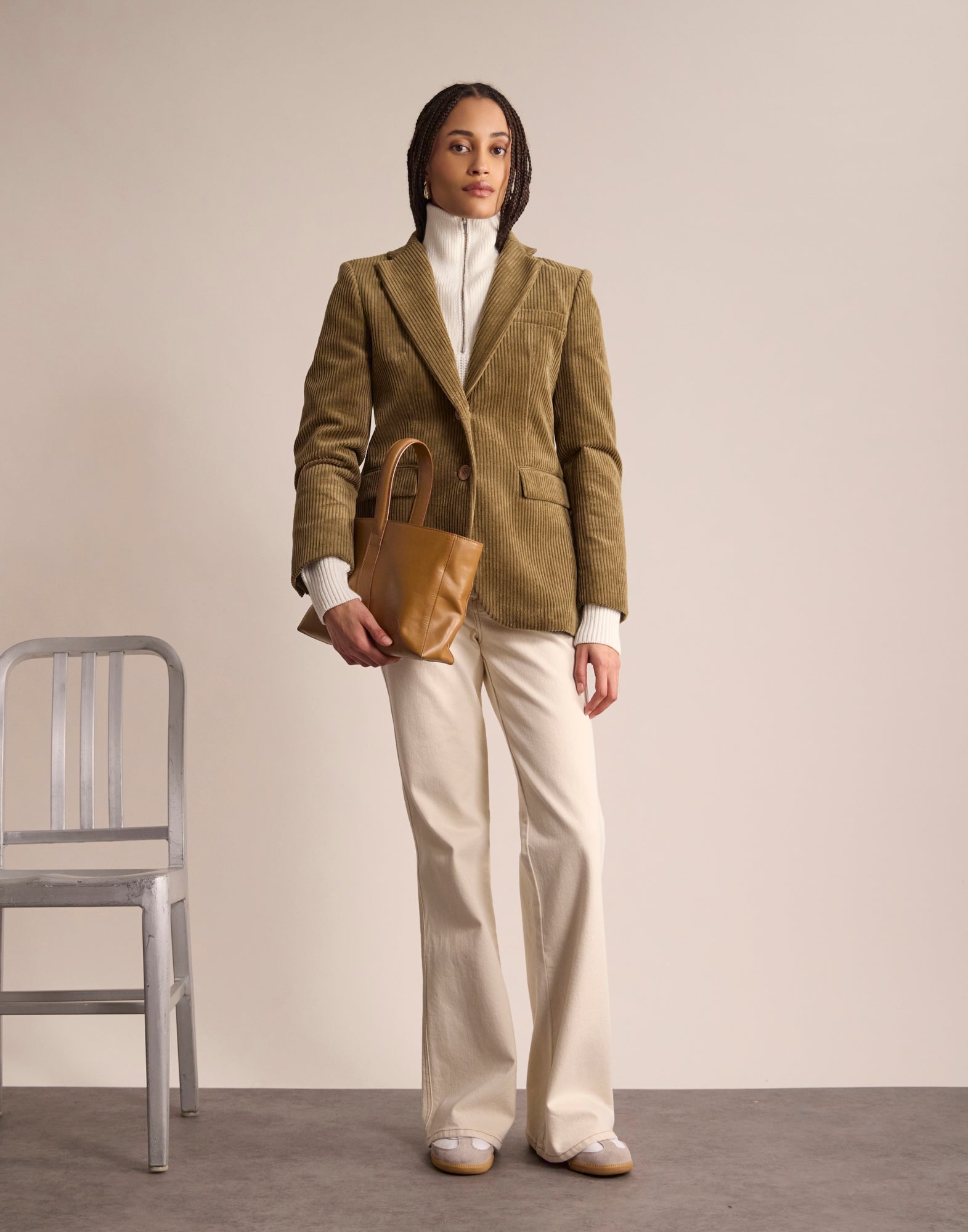 Chaqueta Louane beige