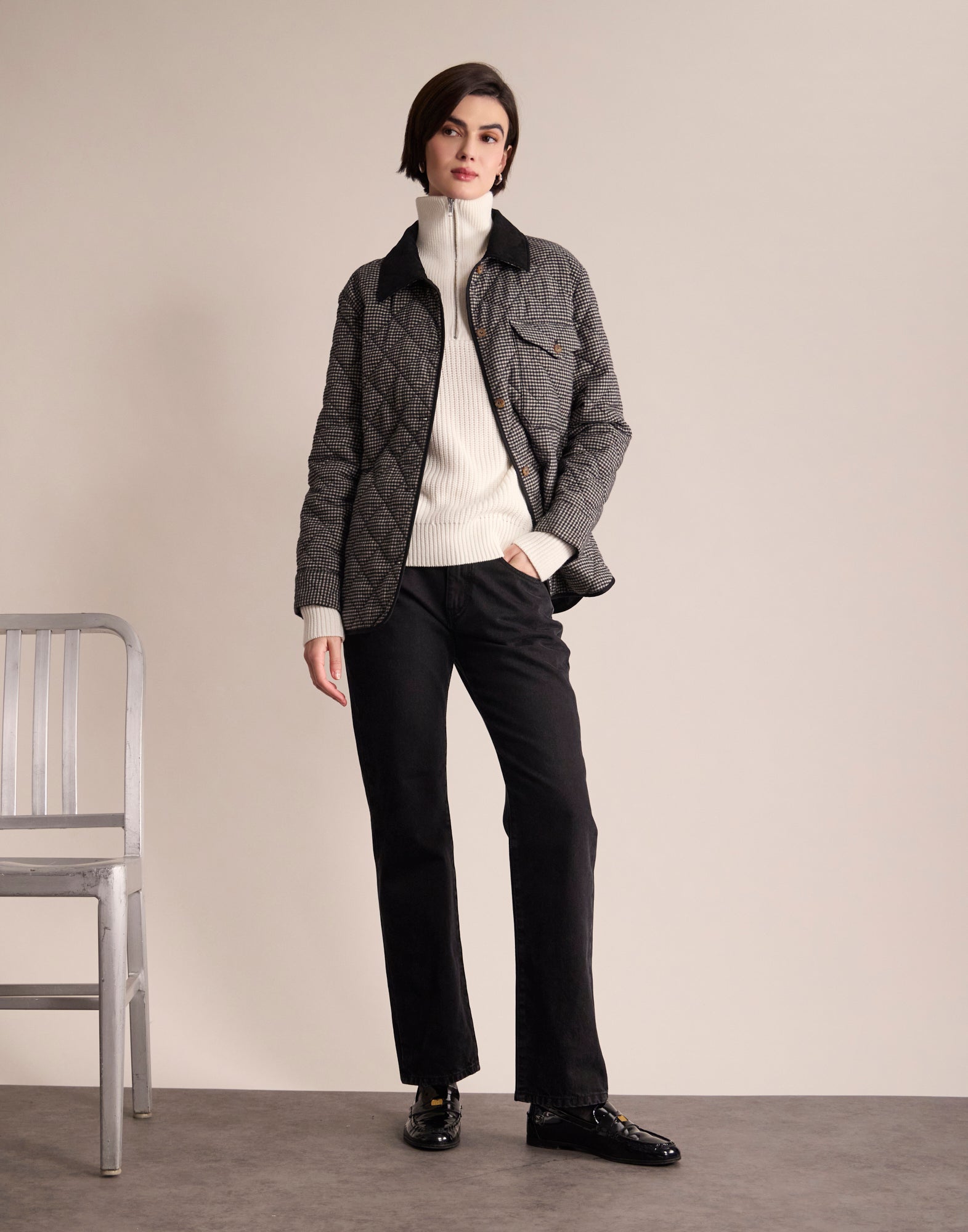Milady Checked Jacket