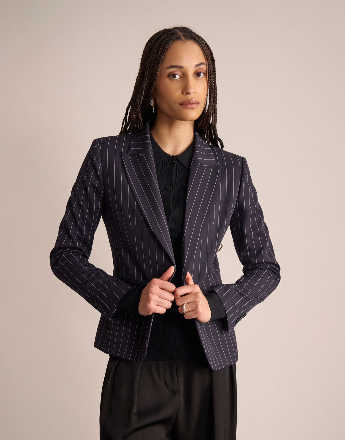 Jacke „Palmire“ in Marineblau