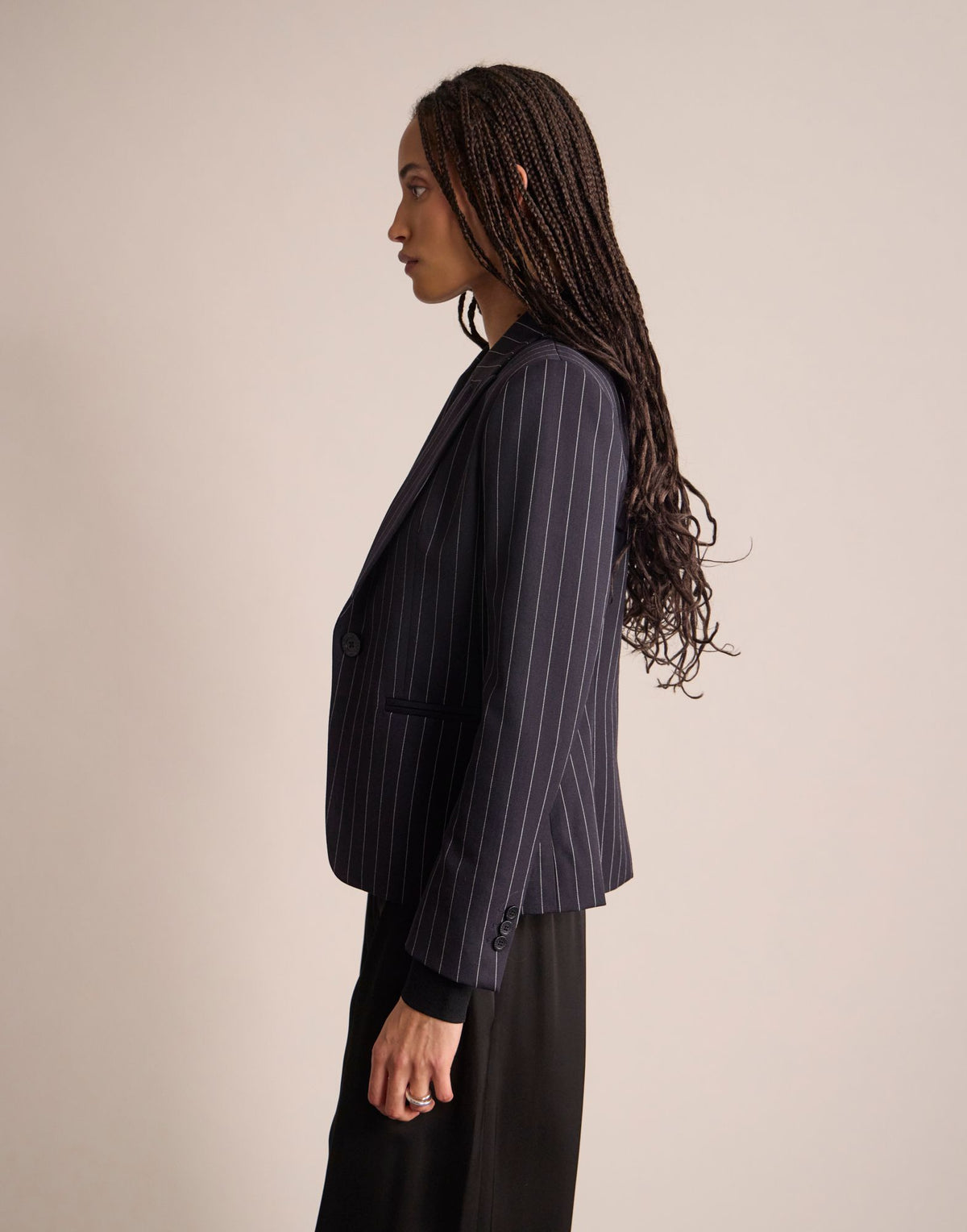 Jacke „Palmire“ in Marineblau
