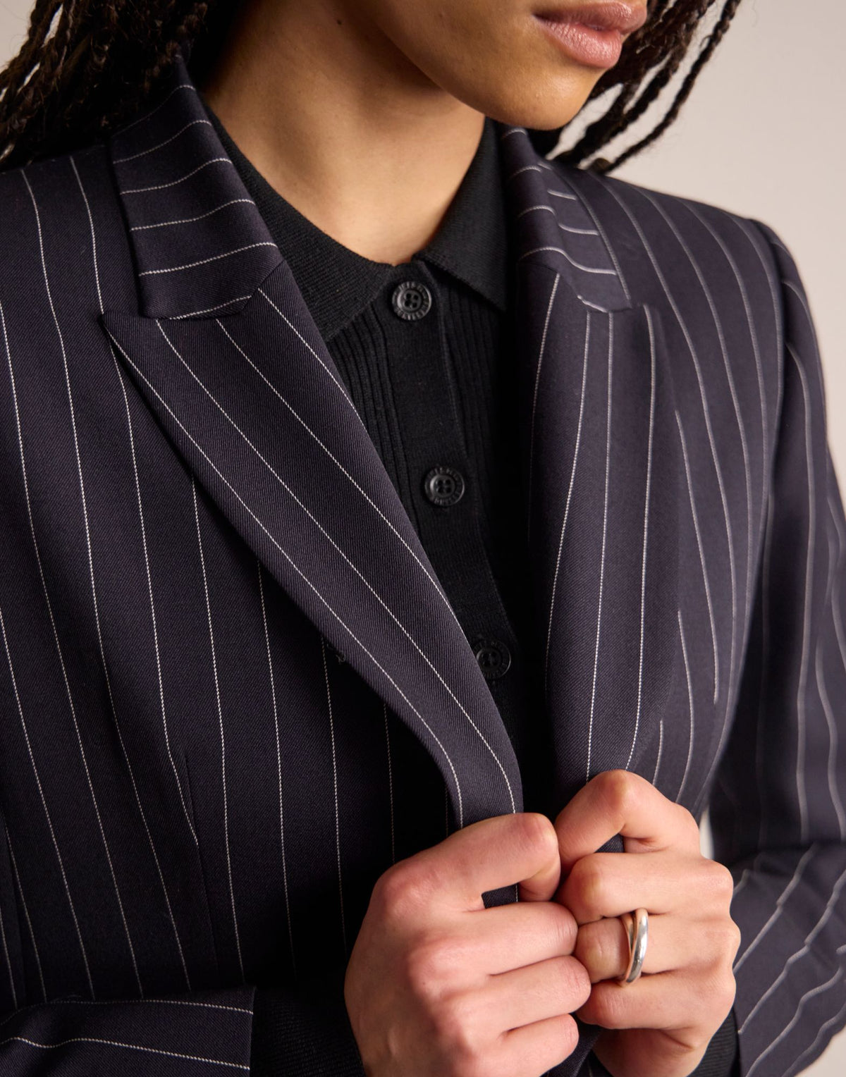 Jacke „Palmire“ in Marineblau