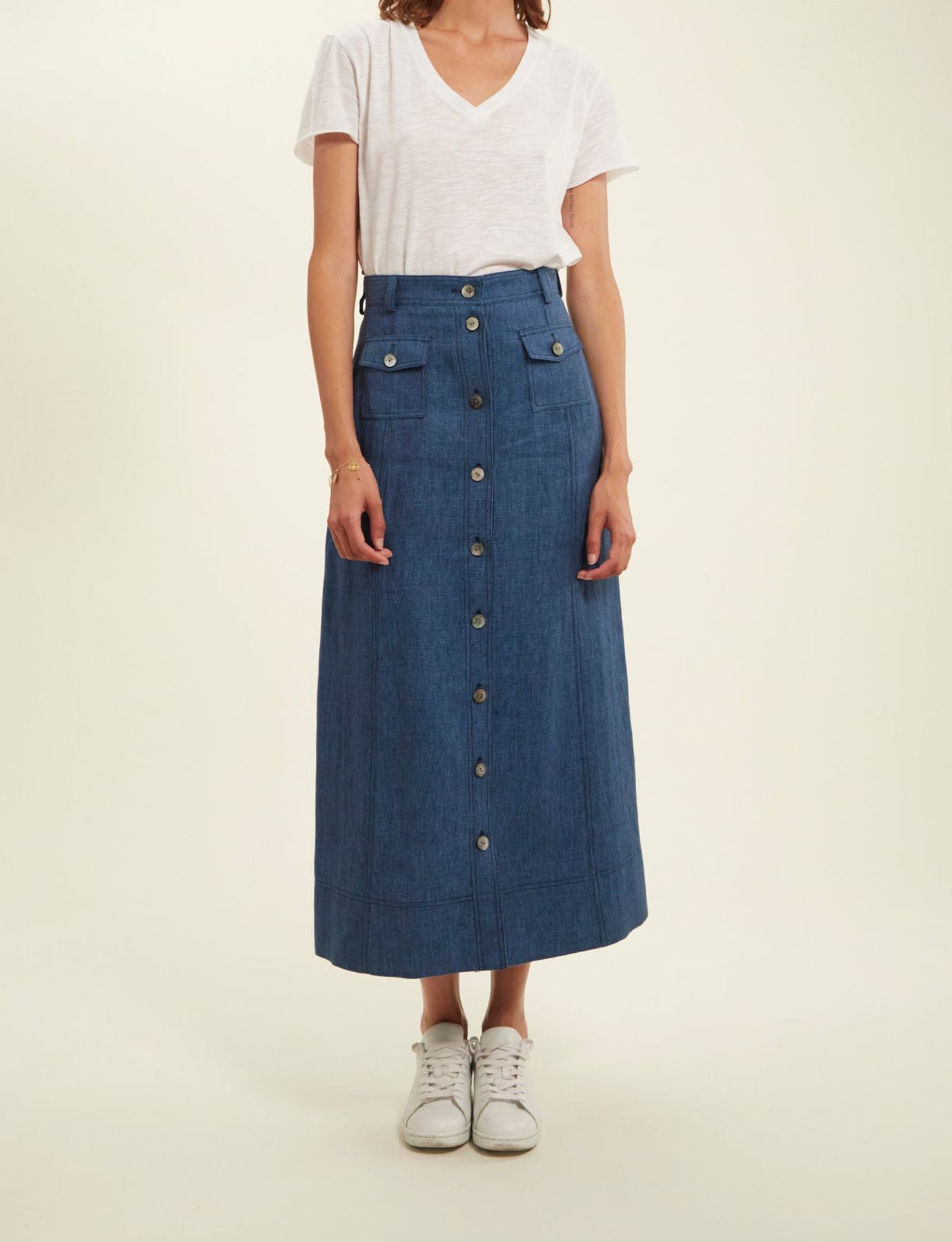 Rock Tatiana denimblau