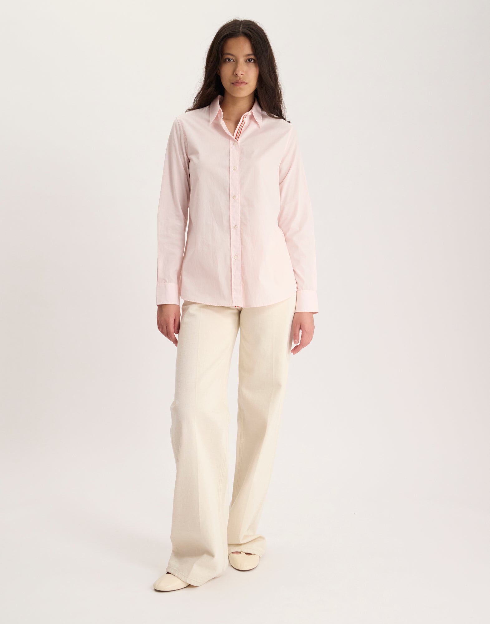 Chemise Martin rose pâle