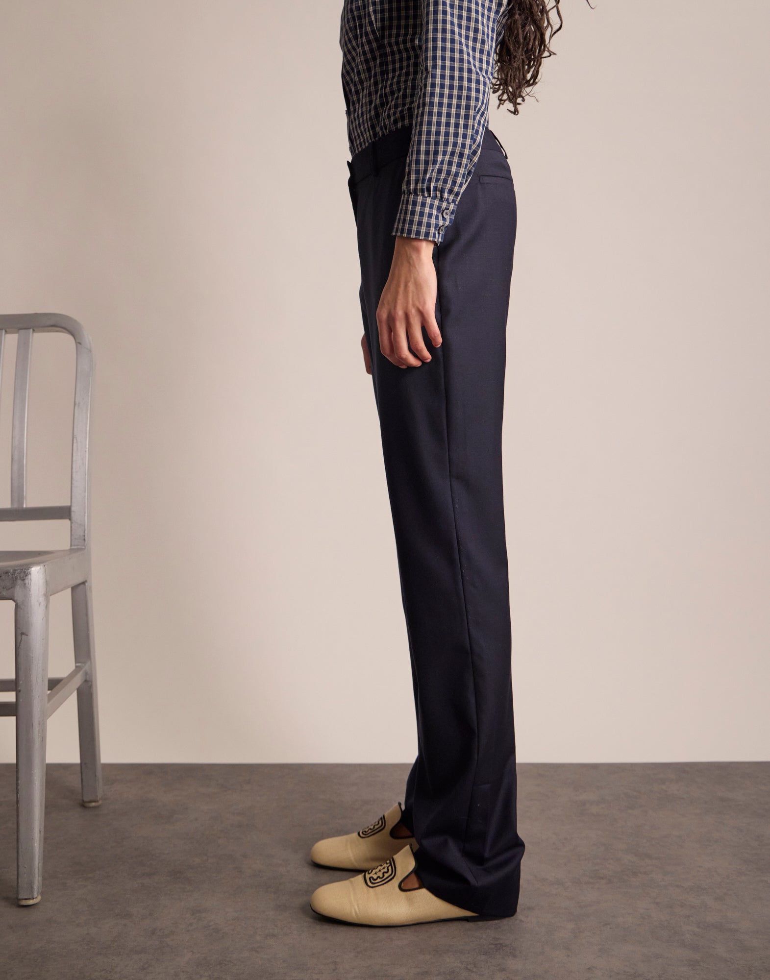 Anatole-Hose marineblau