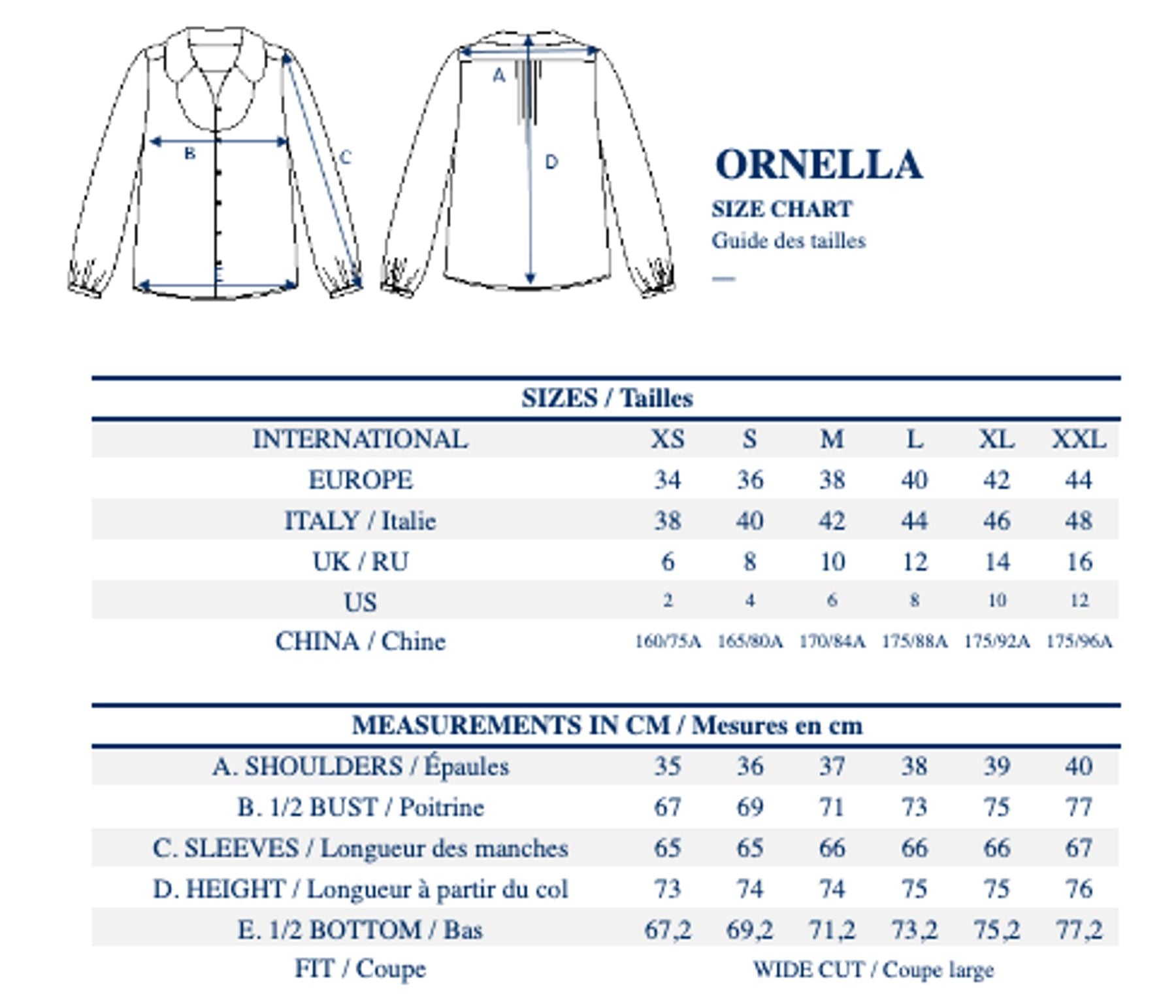 Ornella Oak Leaf Print Blouse