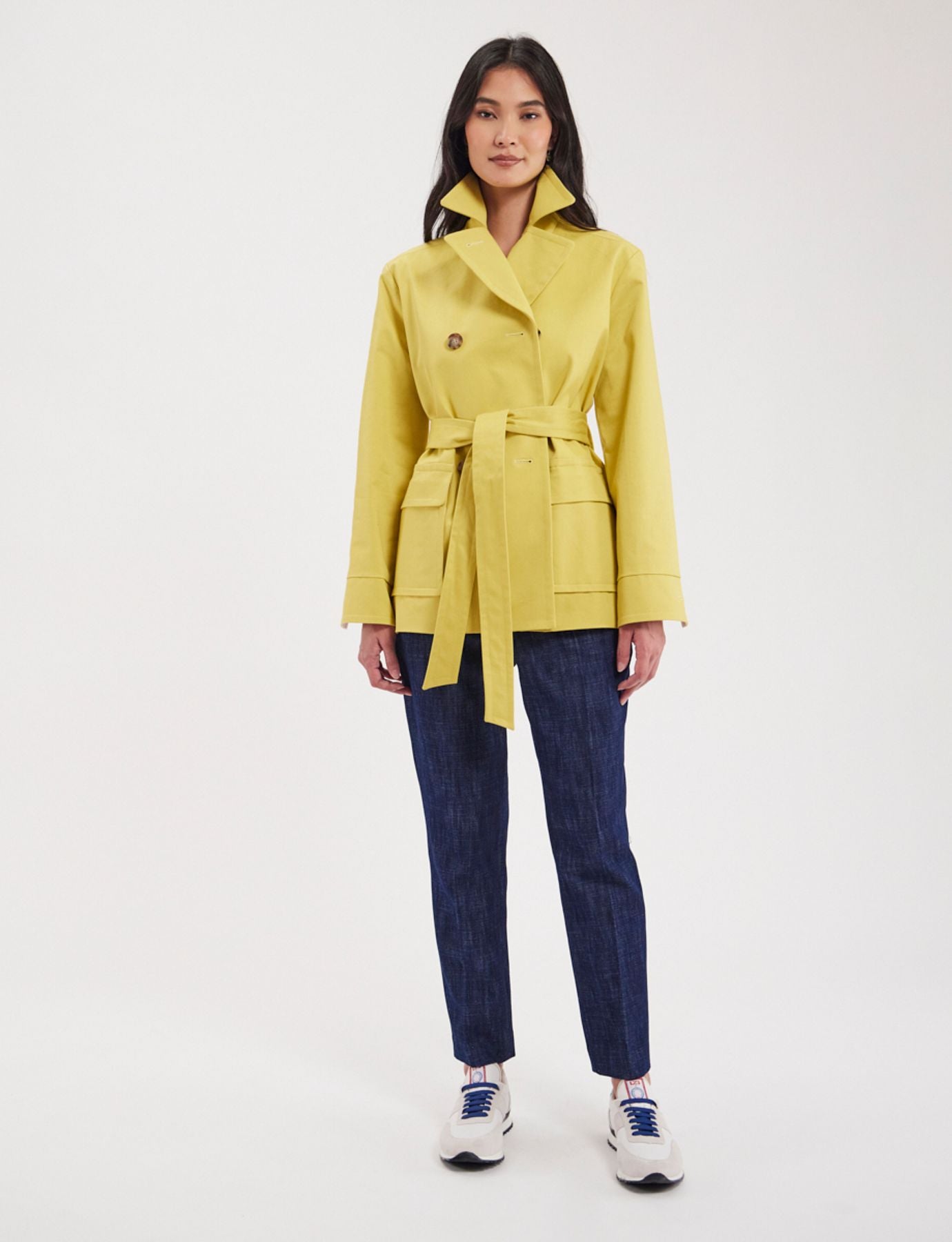 Yellow Romaric coat