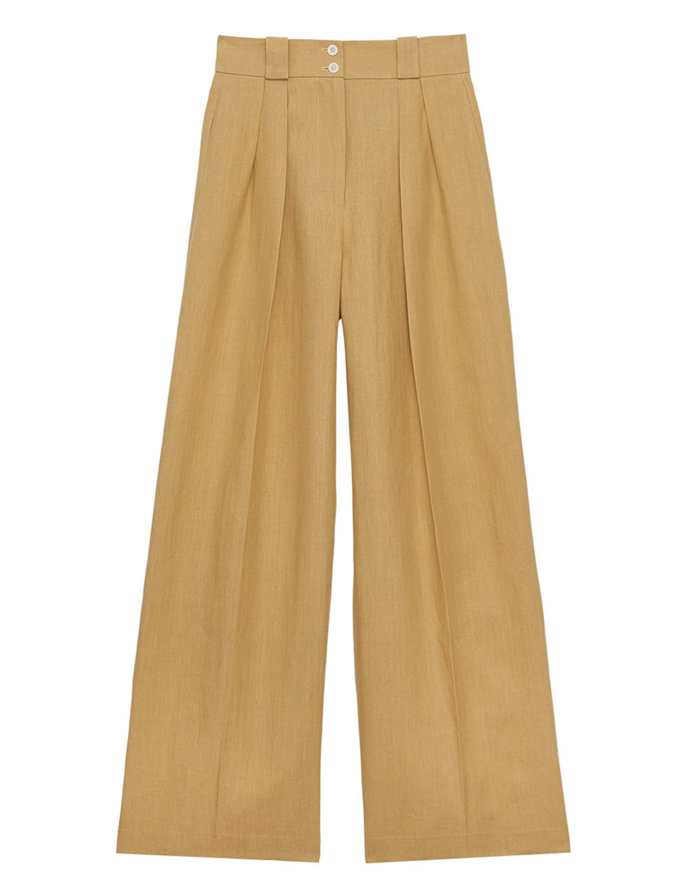 Pantalones de lino Marlène