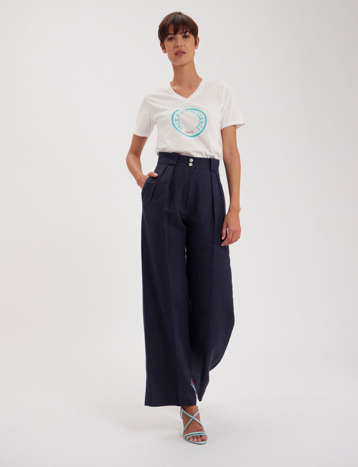Pantalon Marlène en lin