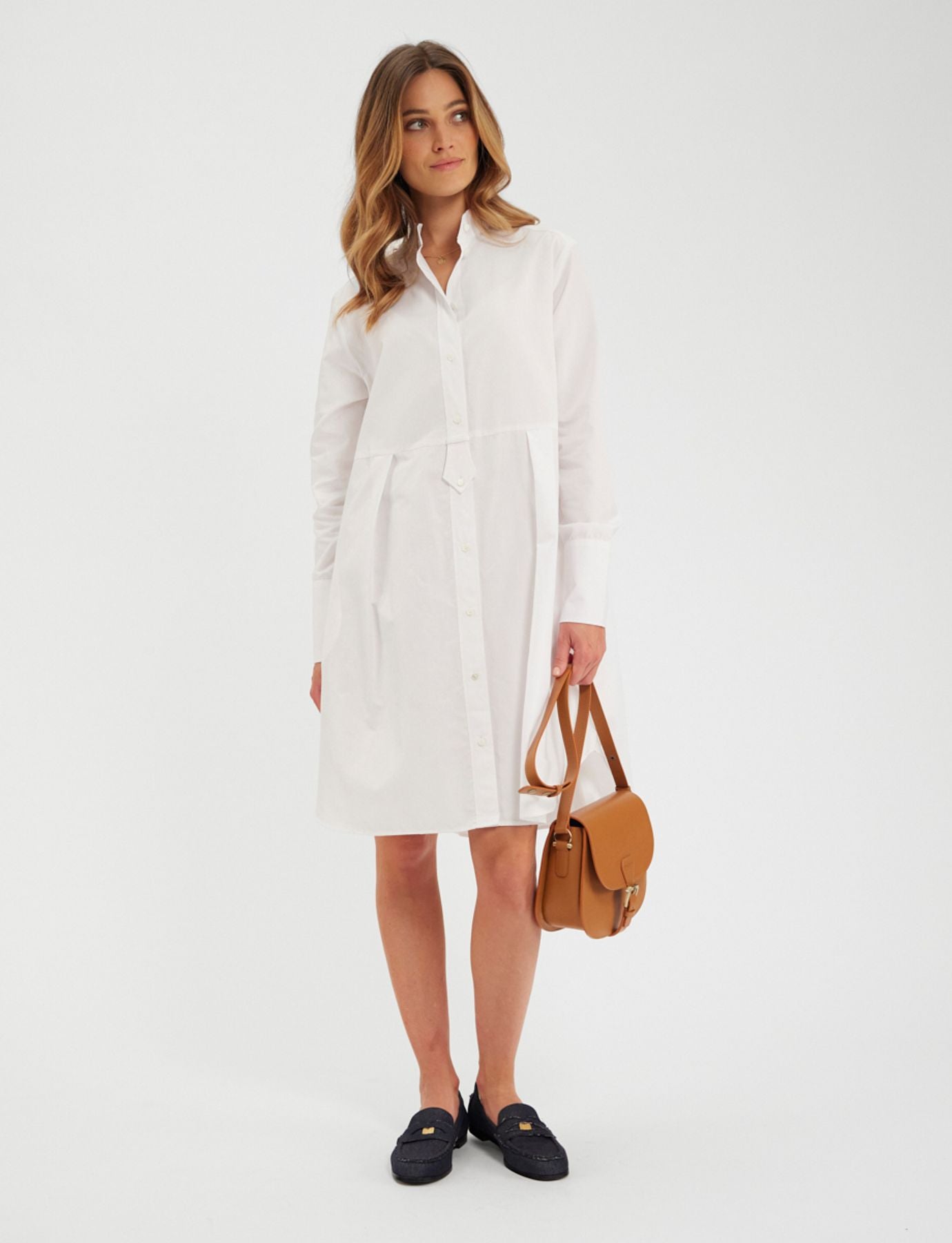 Robe-chemise Martina blanche