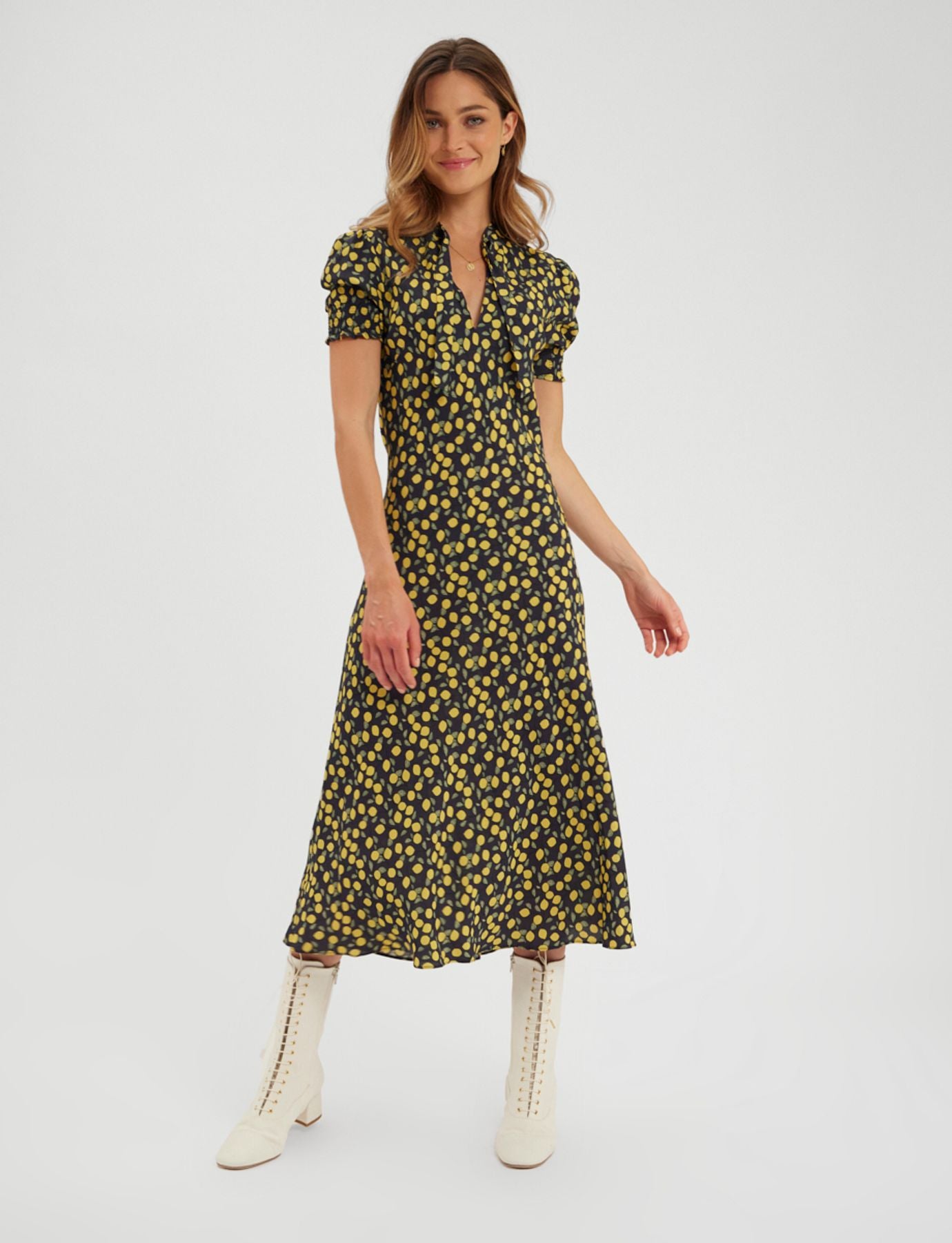 CERISE DAY DRESS