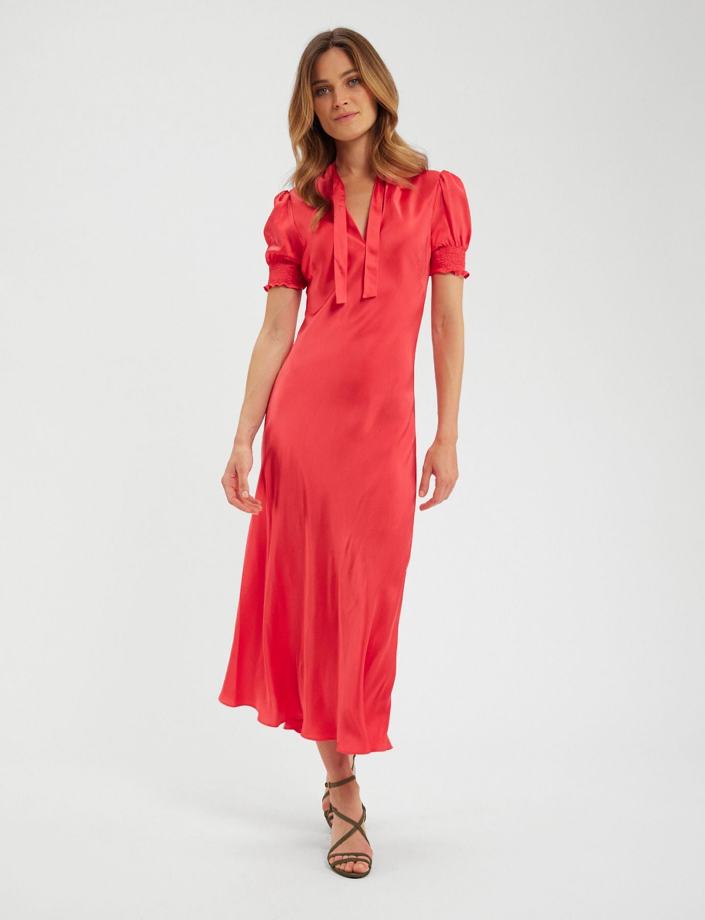 CERISE COCKTAIL DRESS