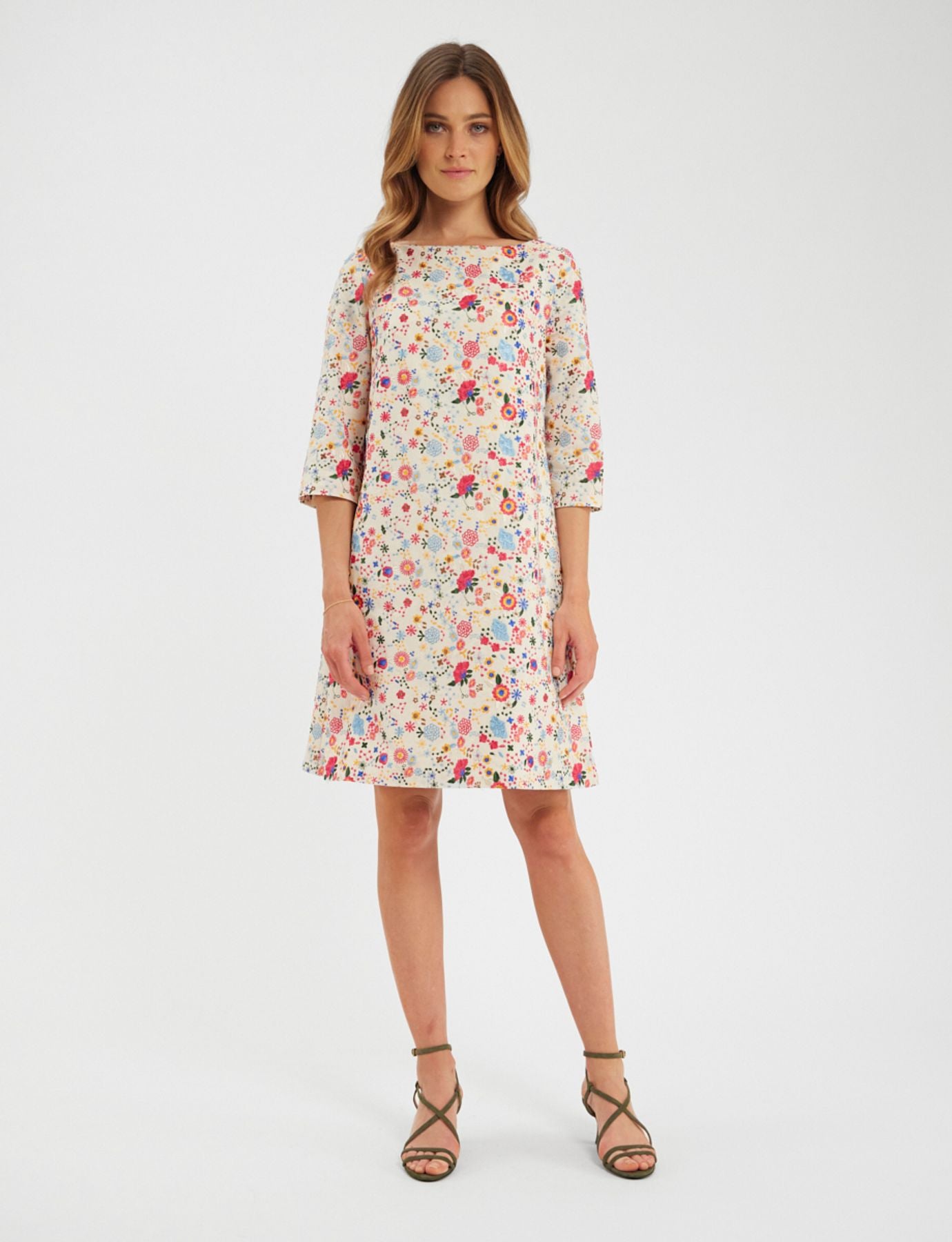 Abito Megan con ricamo