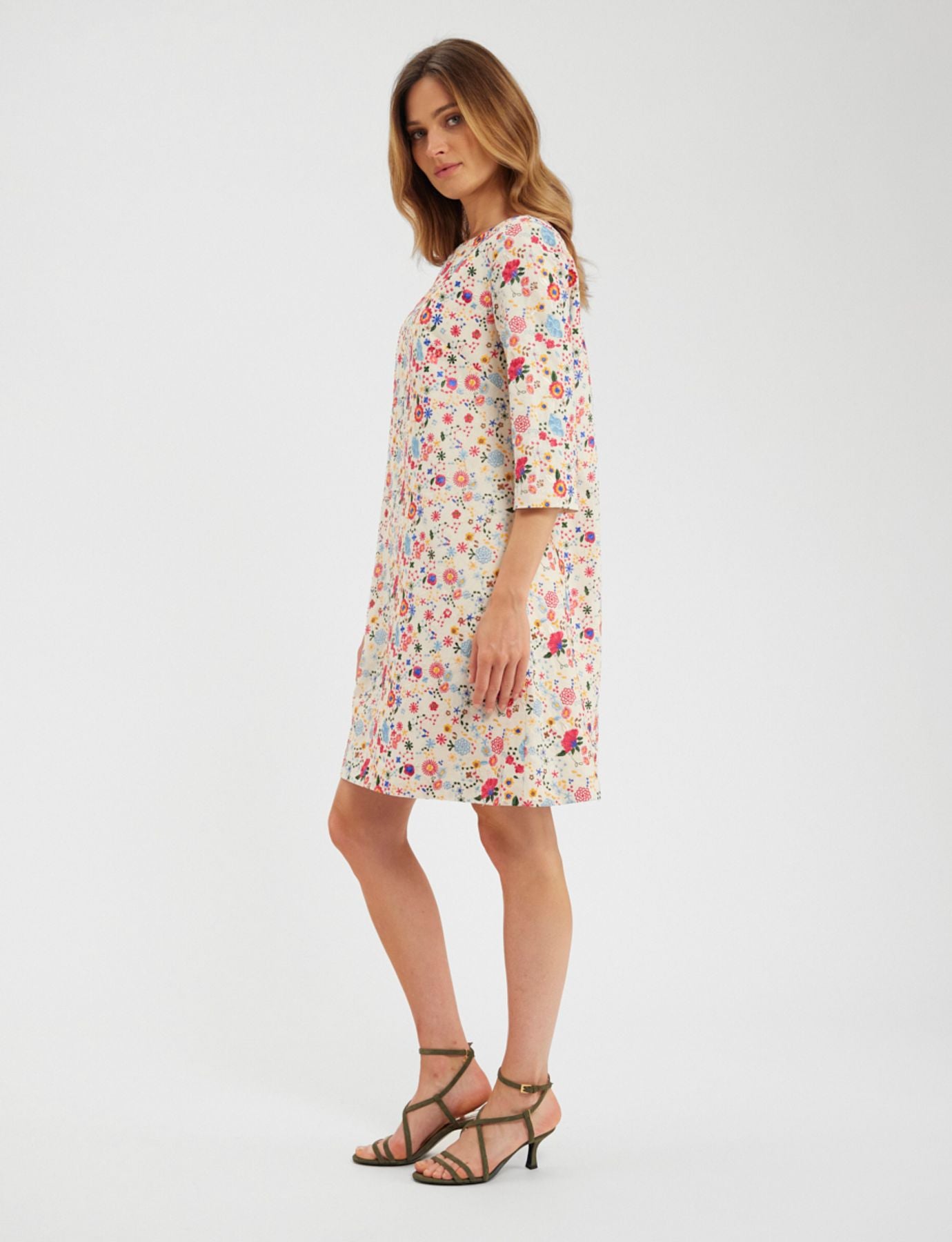 Abito Megan con ricamo