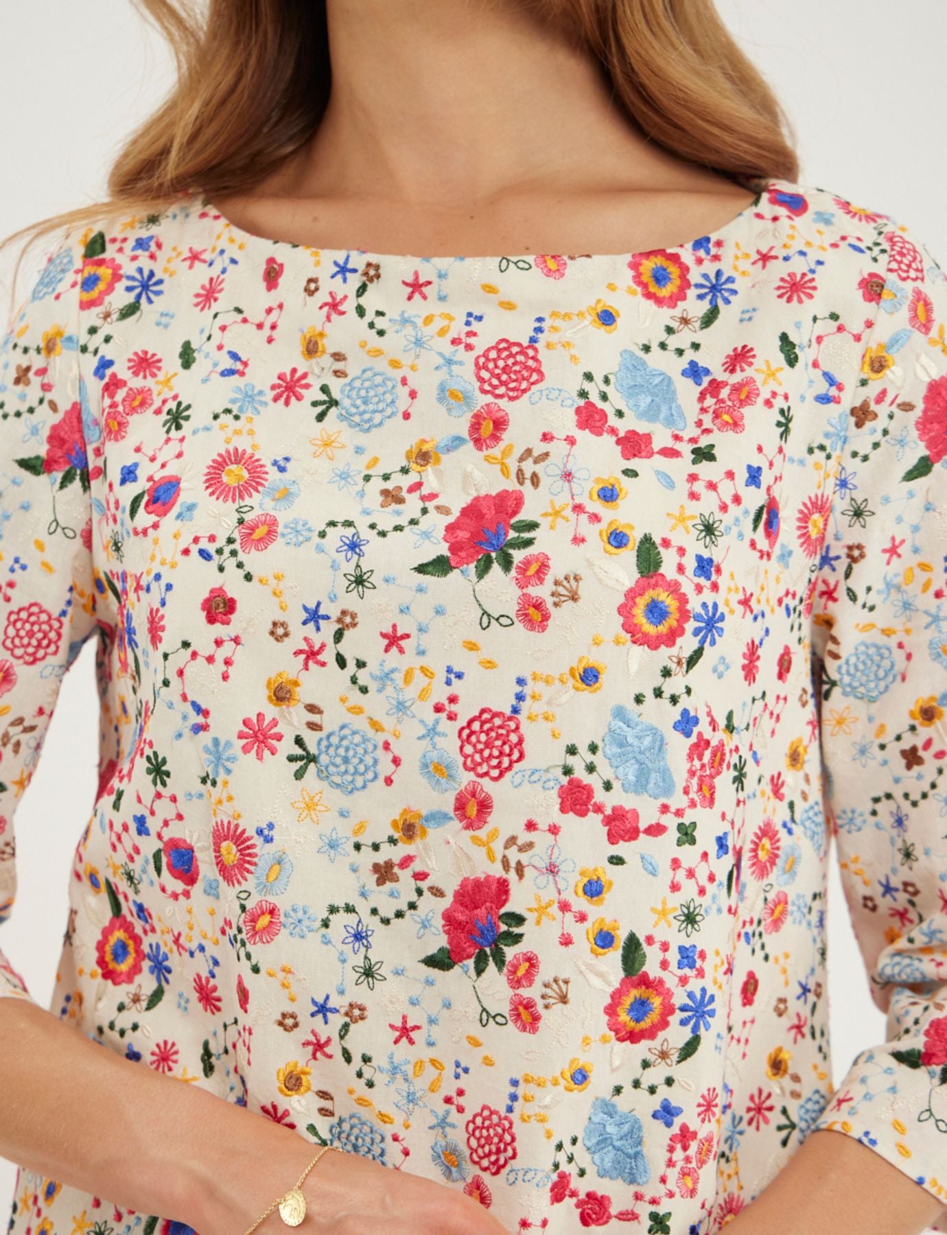 Abito Megan con ricamo