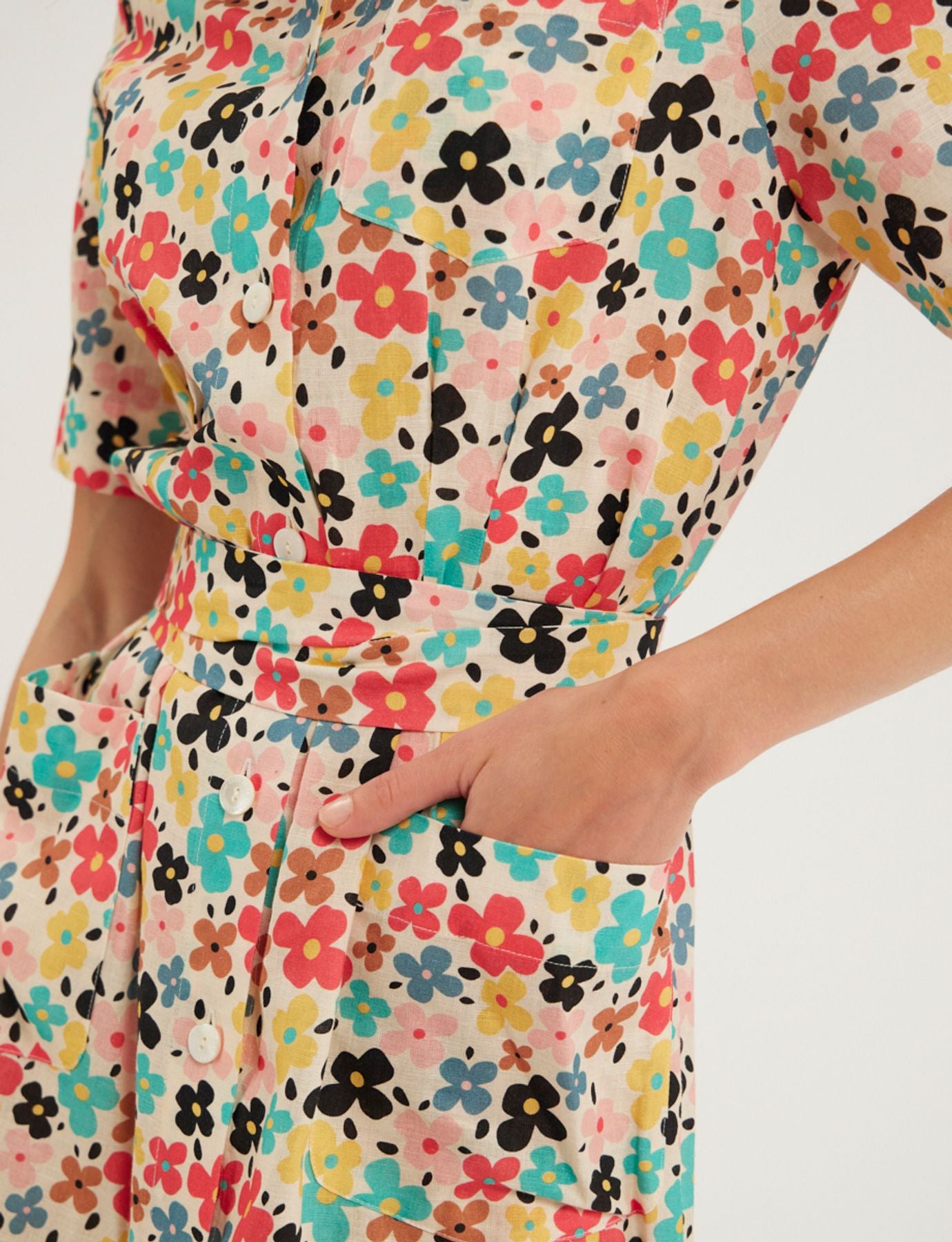 Robe Stella imprimé fleurs