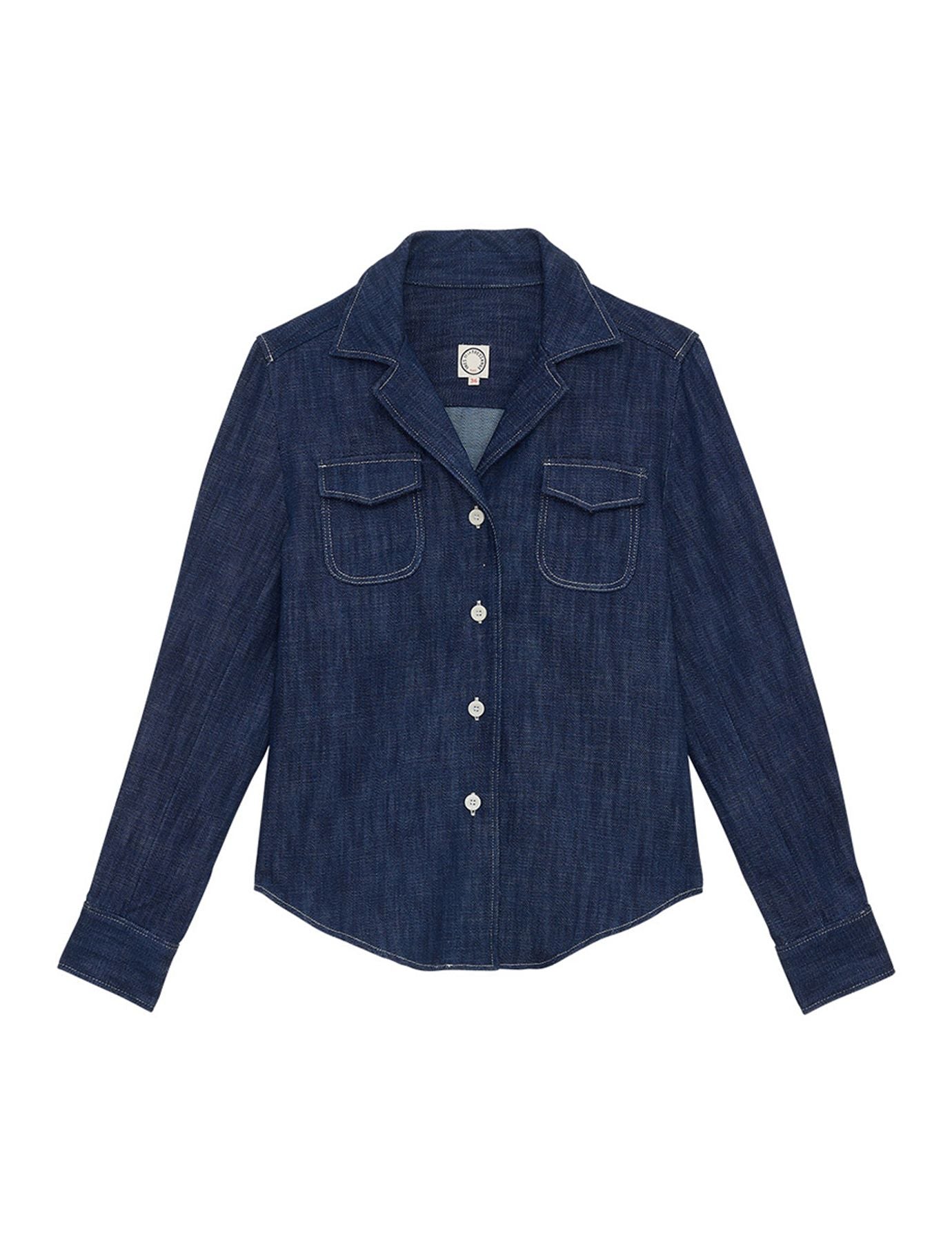 Chemise Evana bleu denim