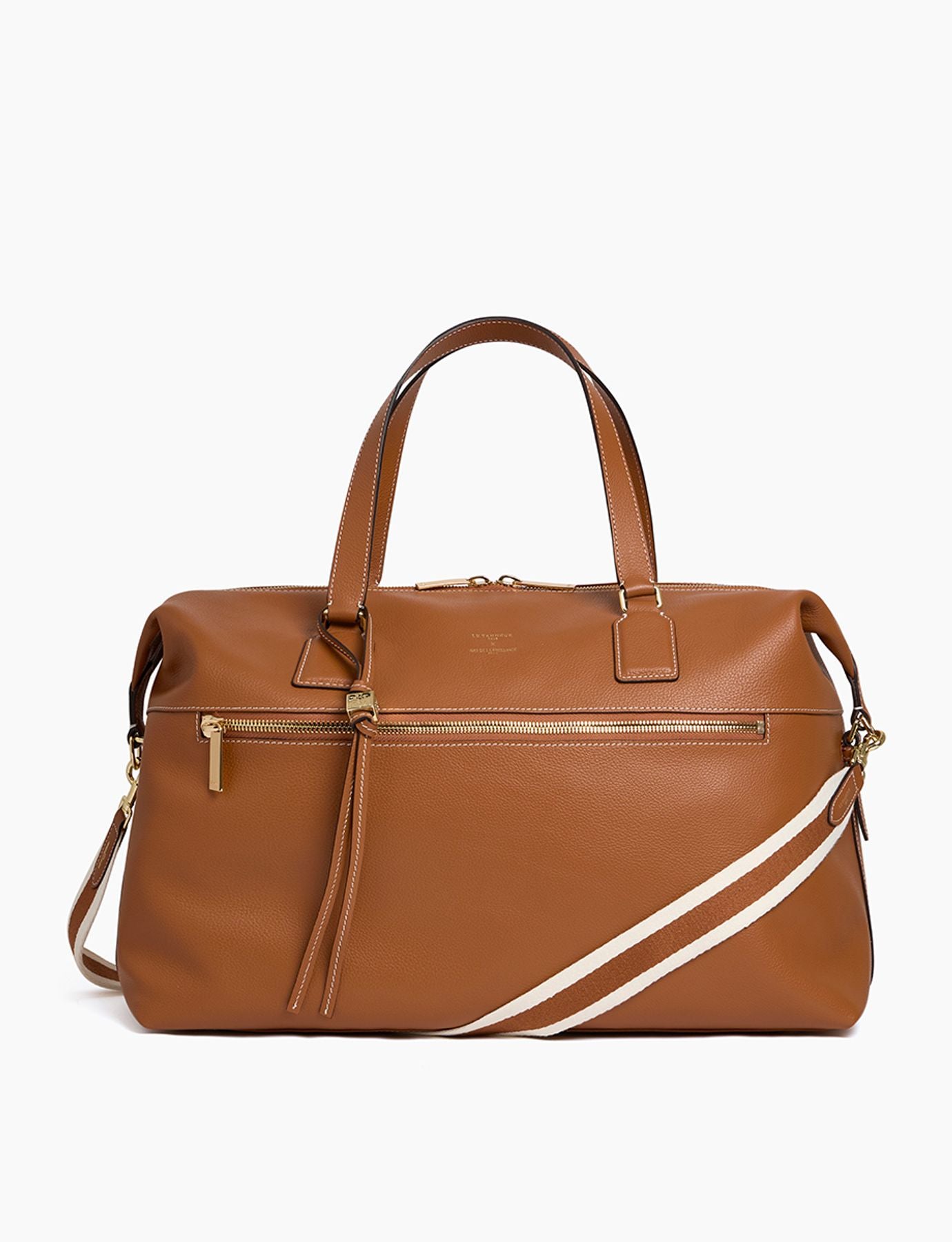 Sac de voyage 24h camel Ines x Le Tanneur