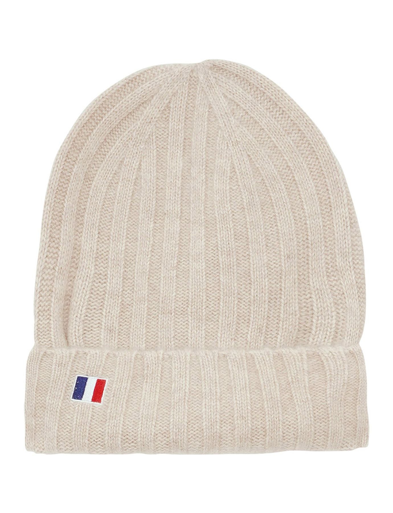 Bonnet à revers beige Ines x Notshy