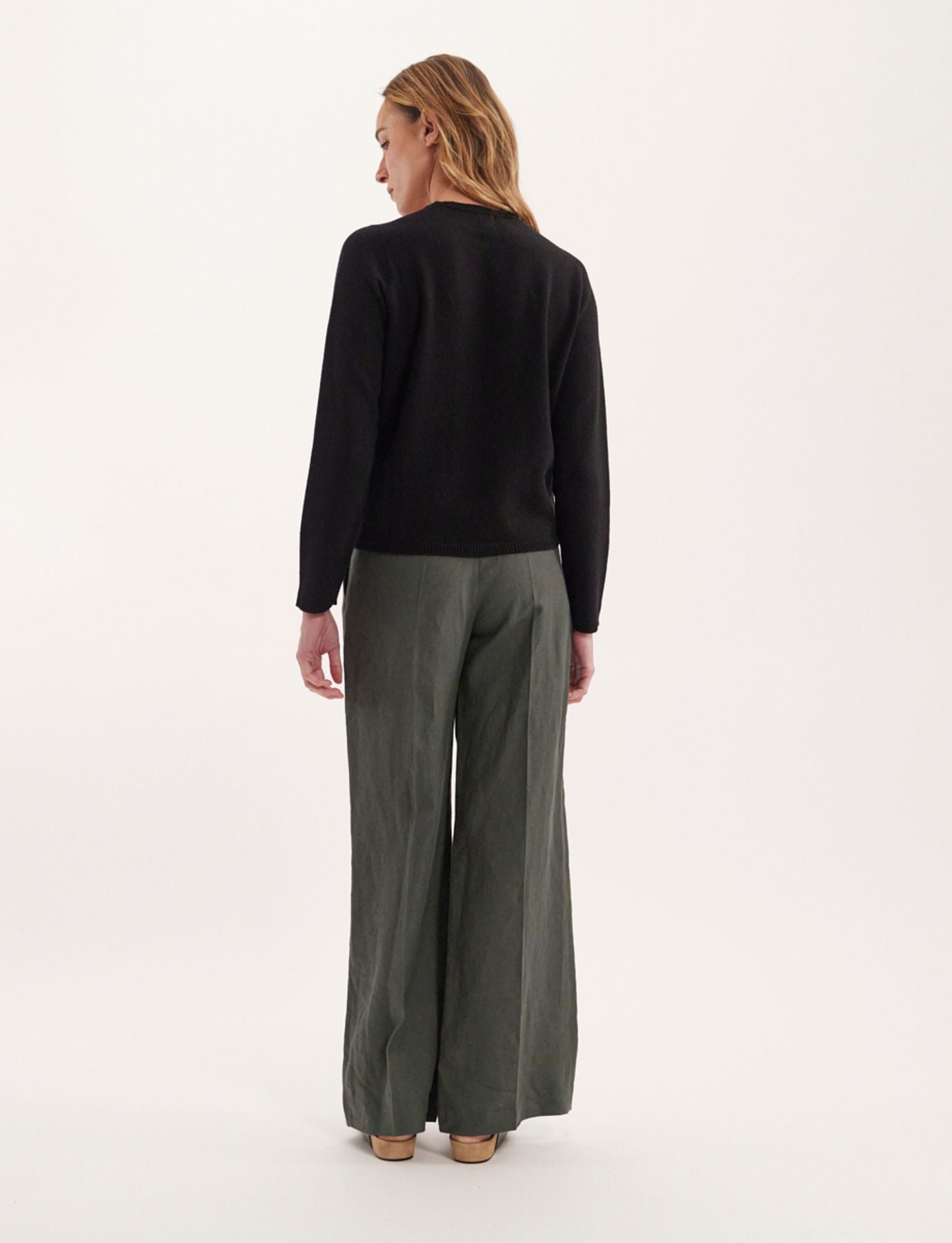 Pull Angelina laine et cachemire noir