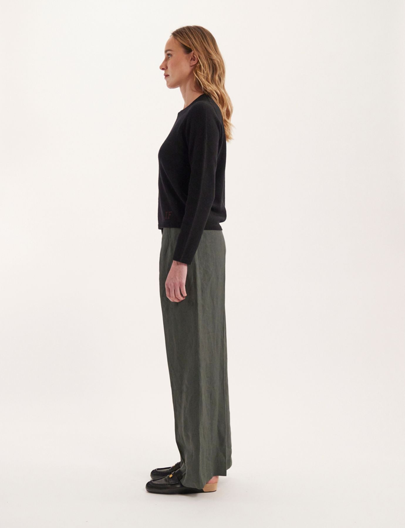 Pull Angelina laine et cachemire noir