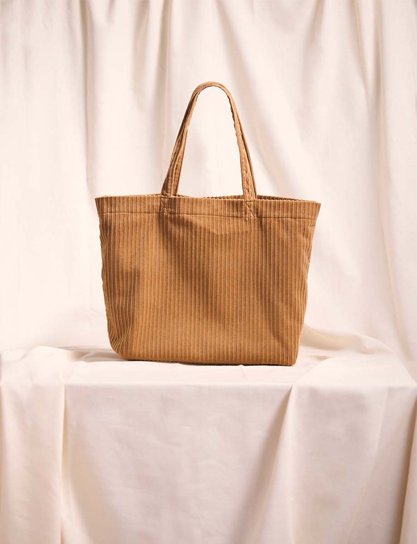 Bolso Sally marrón-beige, línea Upcycling