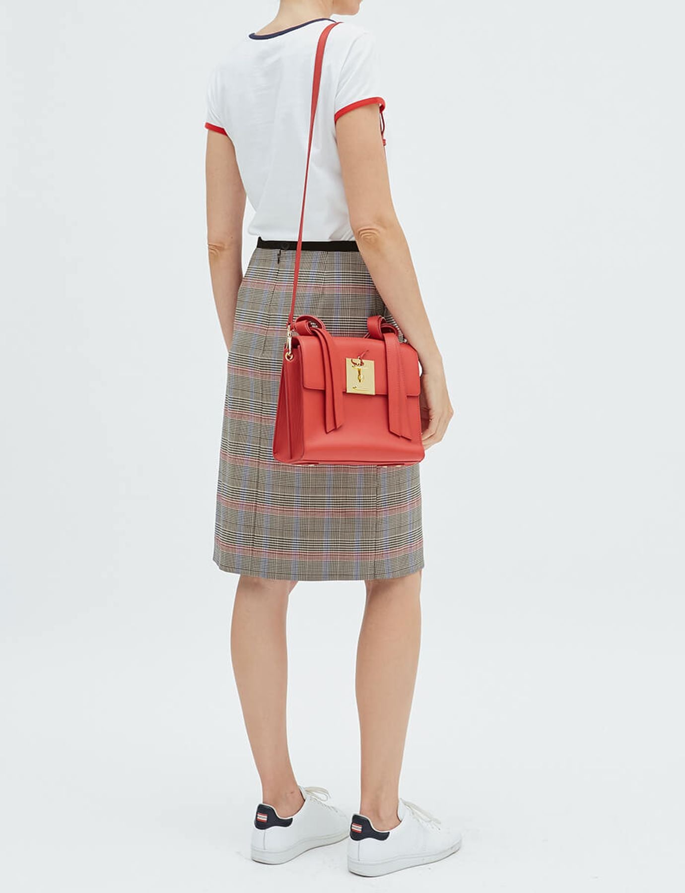Jupe Rika en laine gris