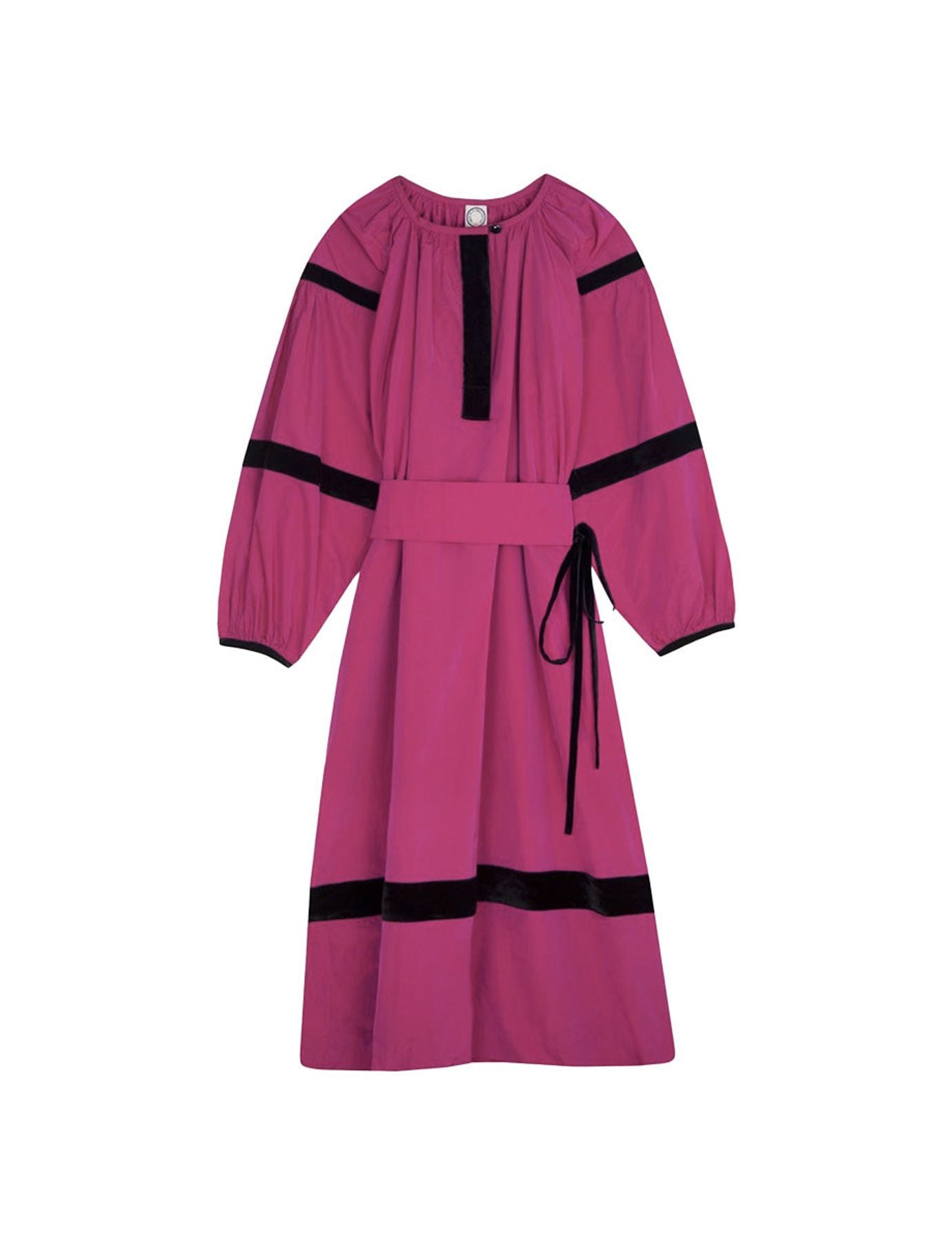 Flora fuschia dress