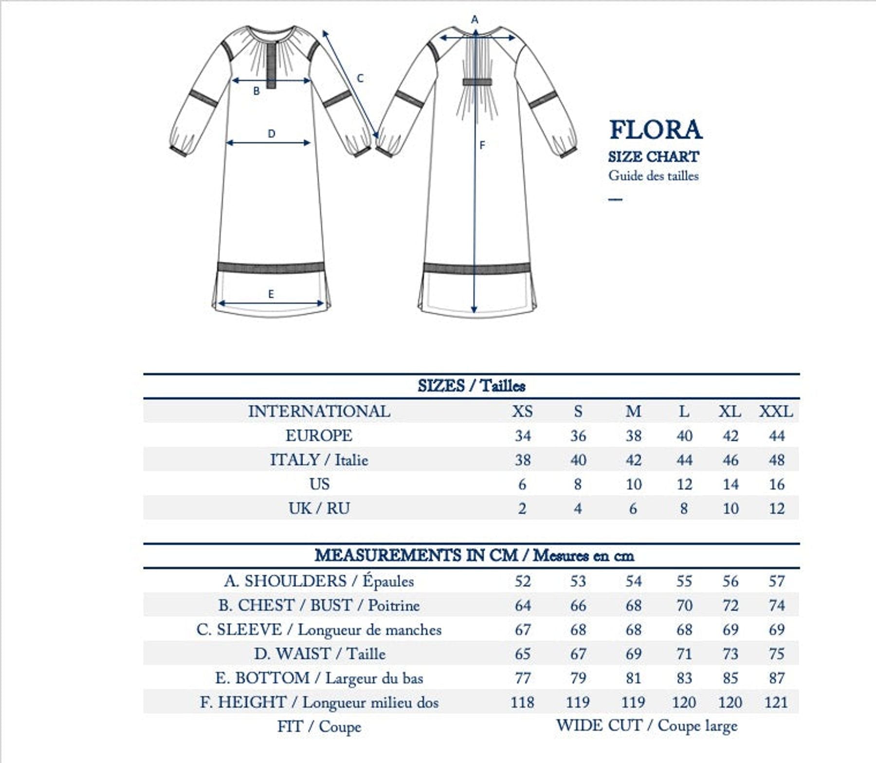 Kleid Flora aus Seide Maskerade grün