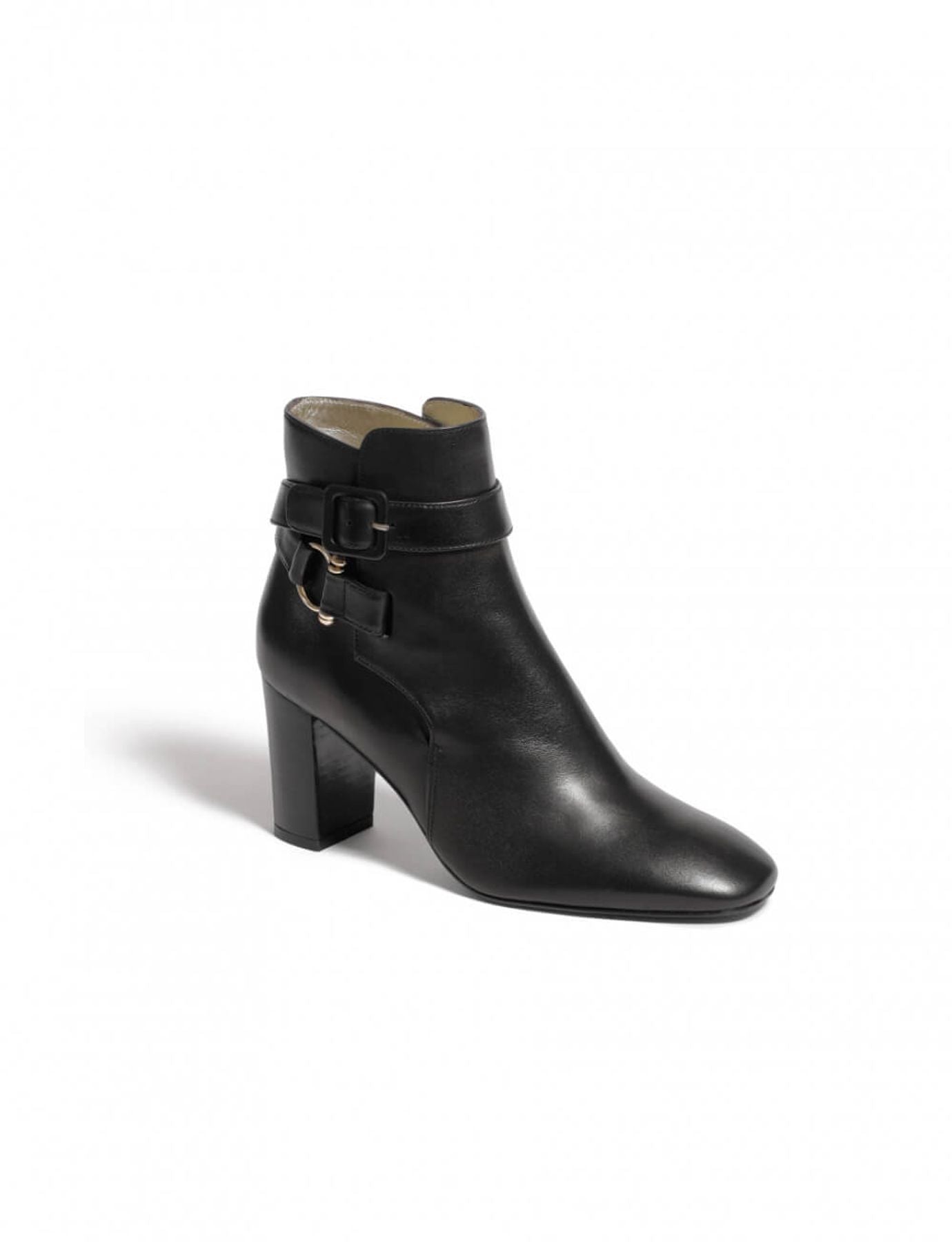 Stivali Betty in pelle nera