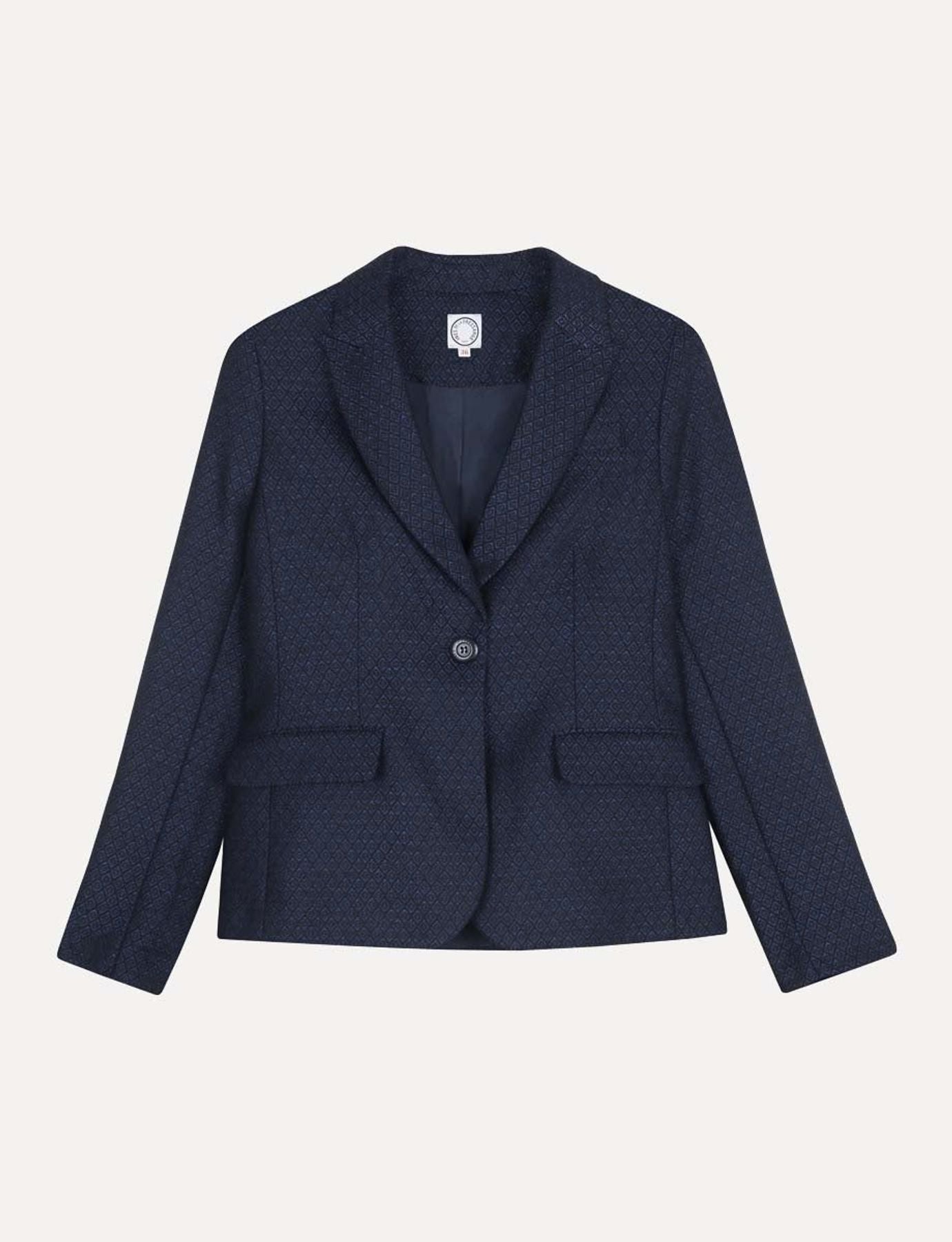 Veste Nicoletta bleu marine
