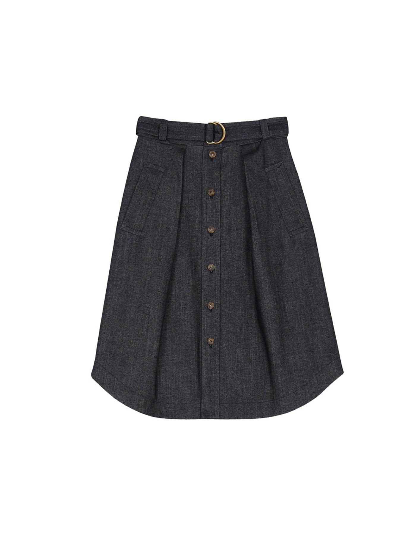 Jupe Bernie denim bleu