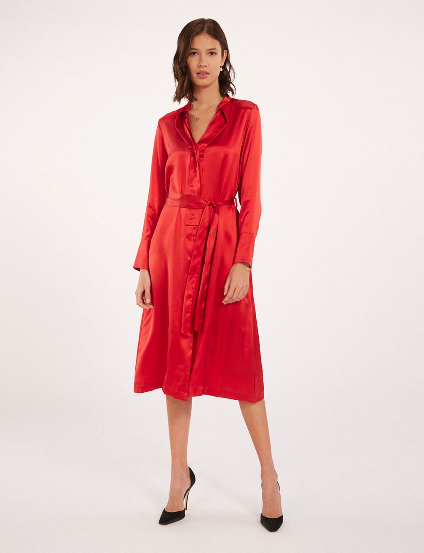 Robe Orchidée rouge