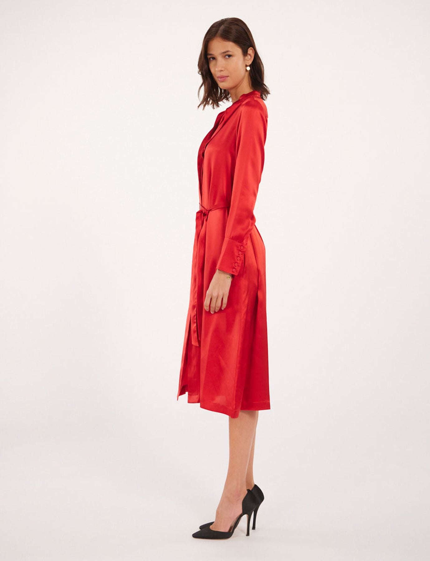 Robe Orchidée rouge
