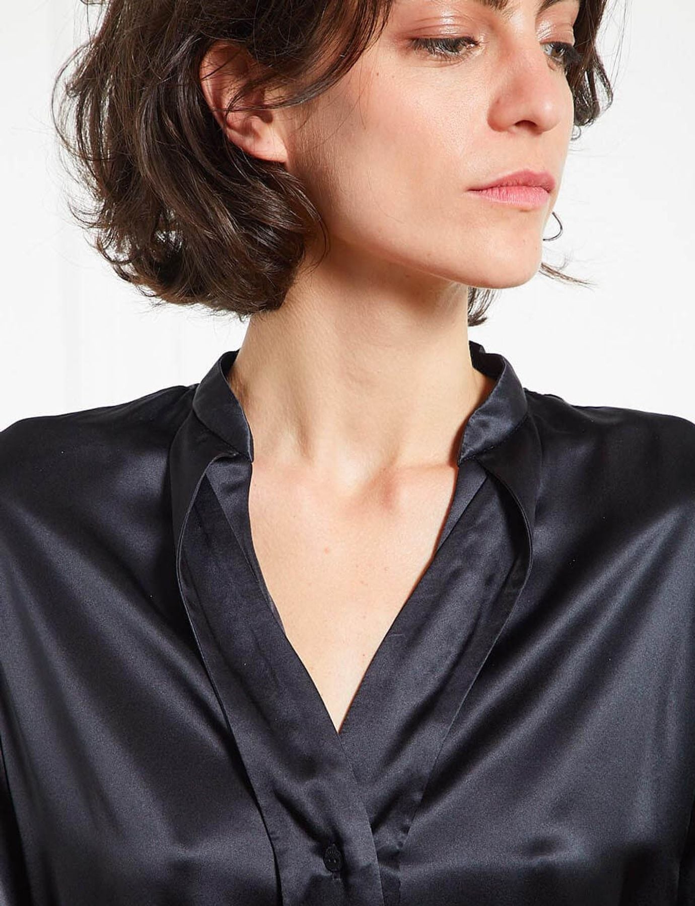 Robe Orchidée noire