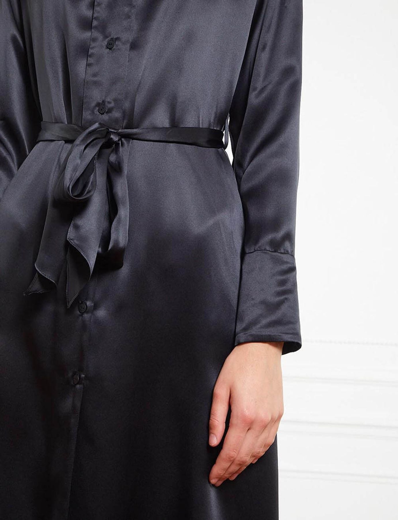 Robe Orchidée noire