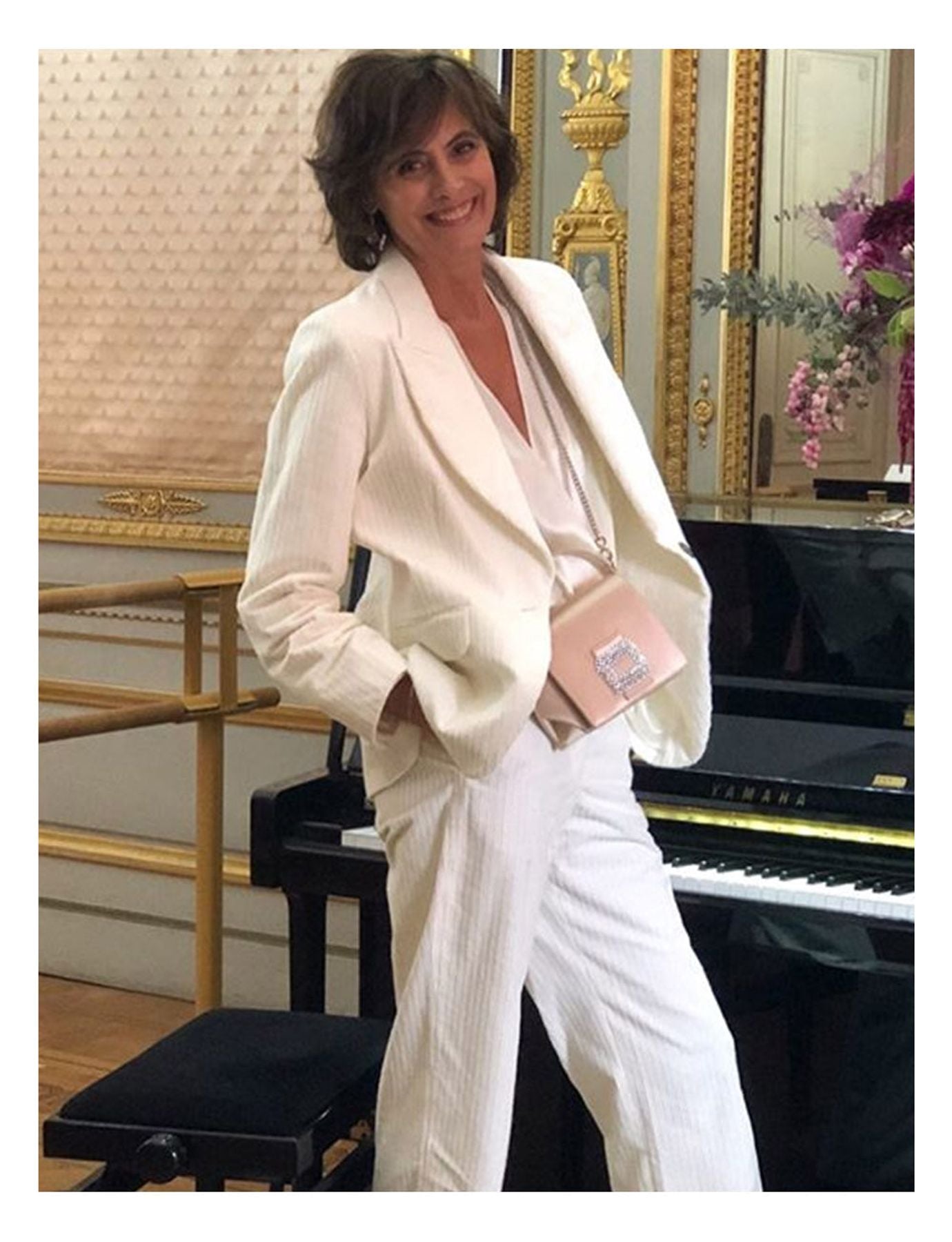 Gaelle ecru jacket