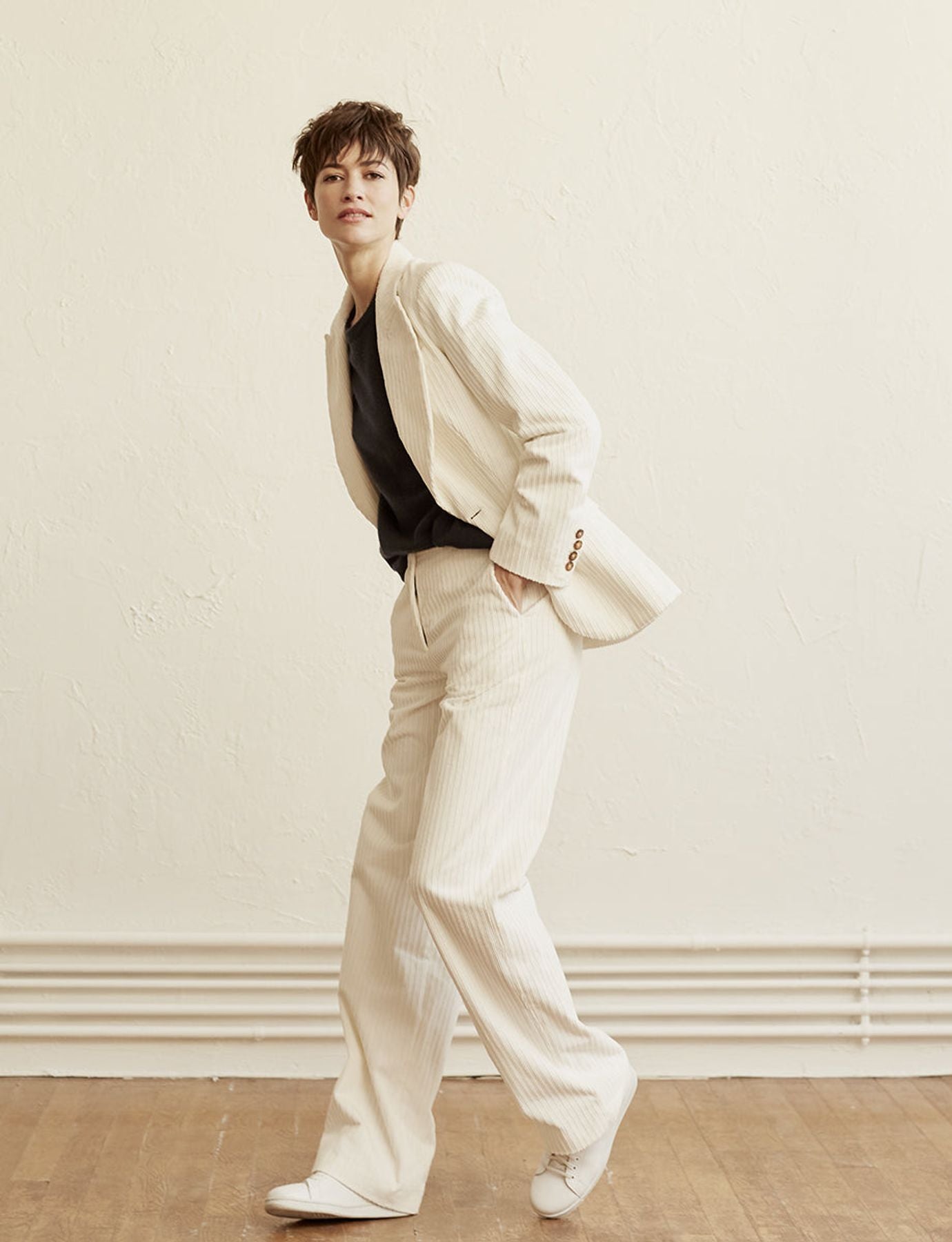 Gaelle ecru jacket