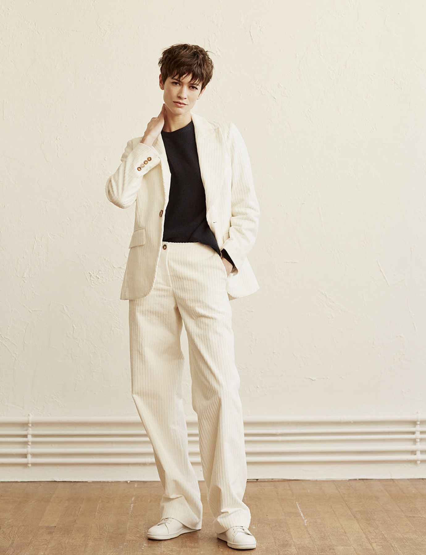 Gaelle ecru jacket