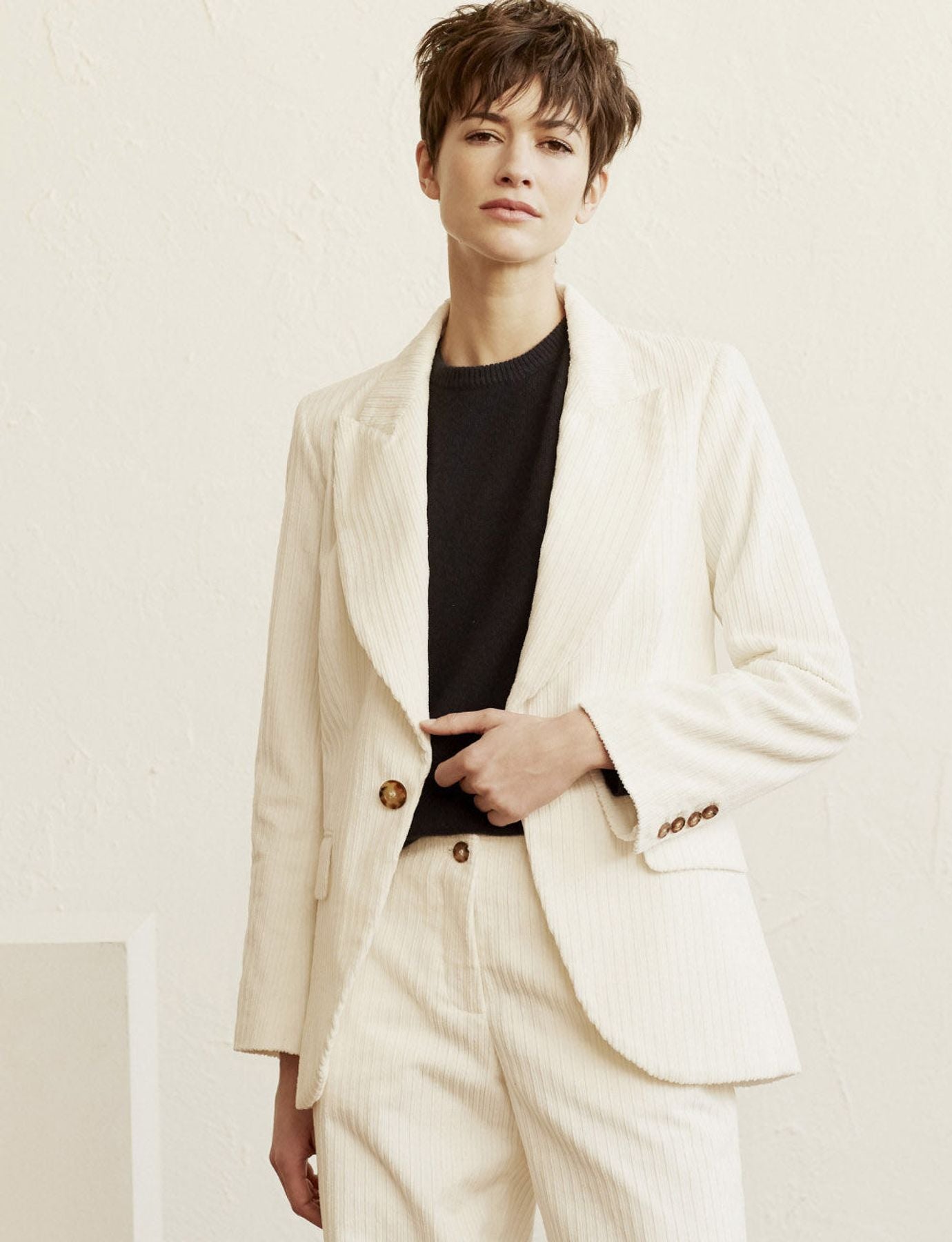 Gaelle ecru jacket