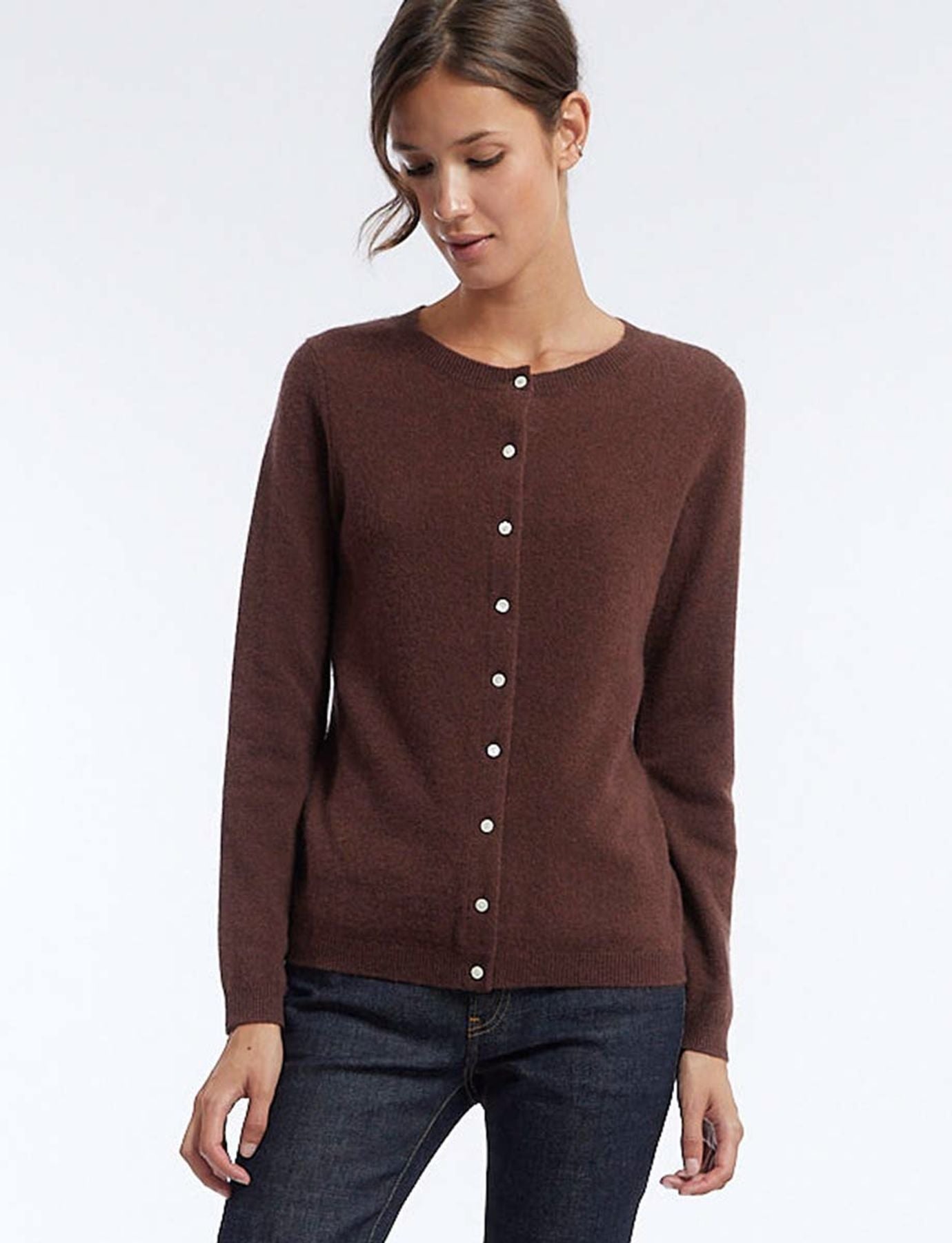 Cesare cardigan marrone