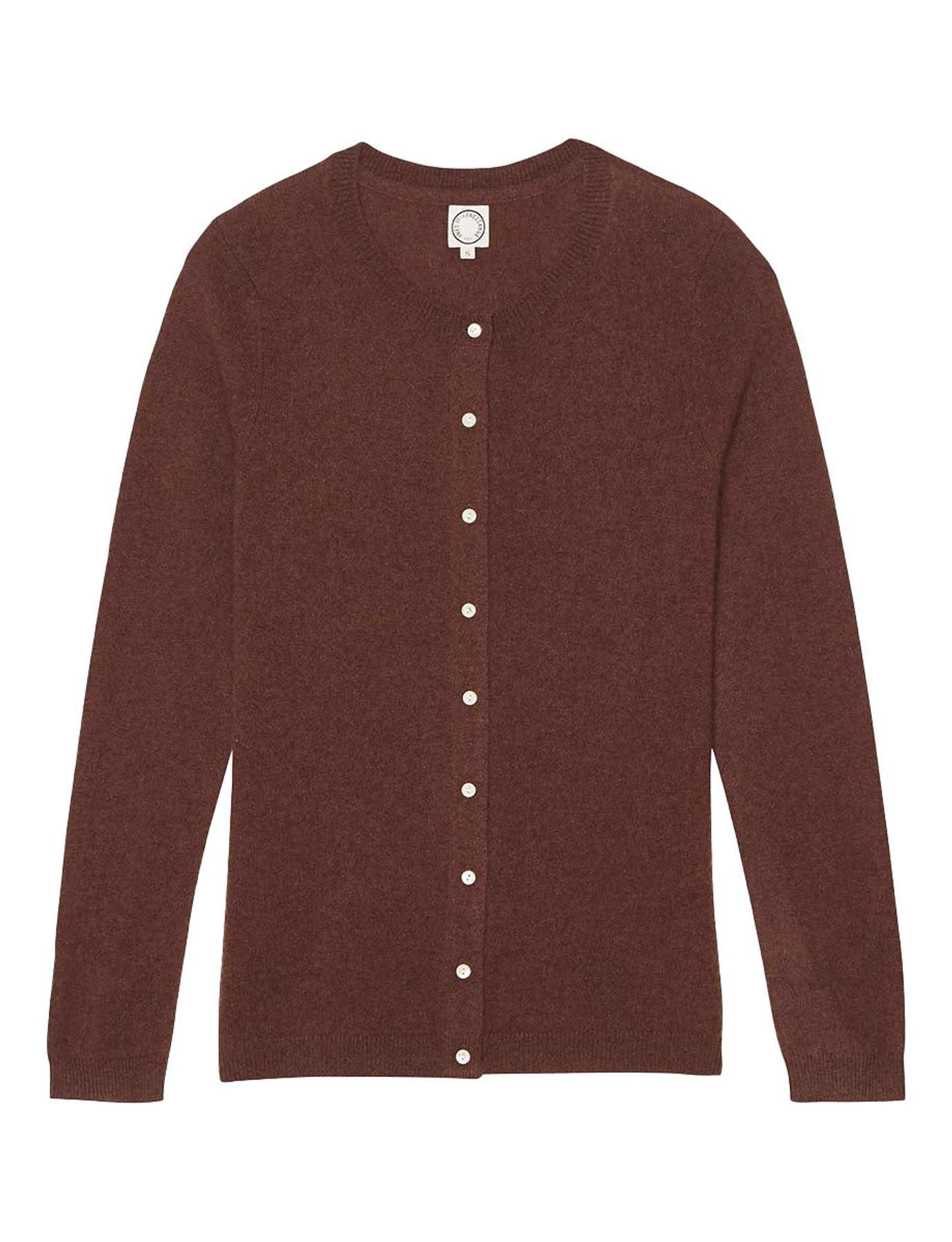 Cesare cardigan marrone