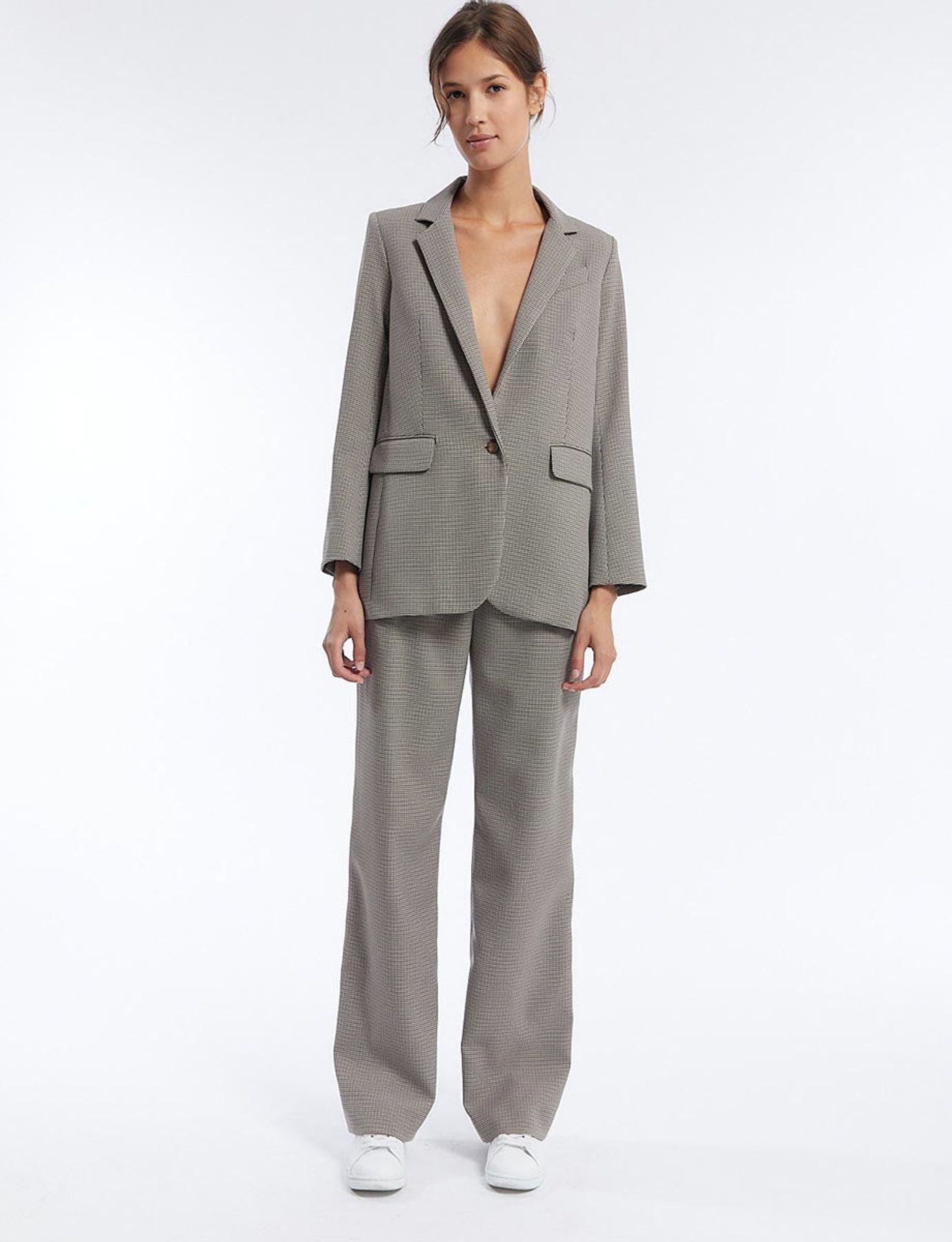 Pantalon Hector pied de poule