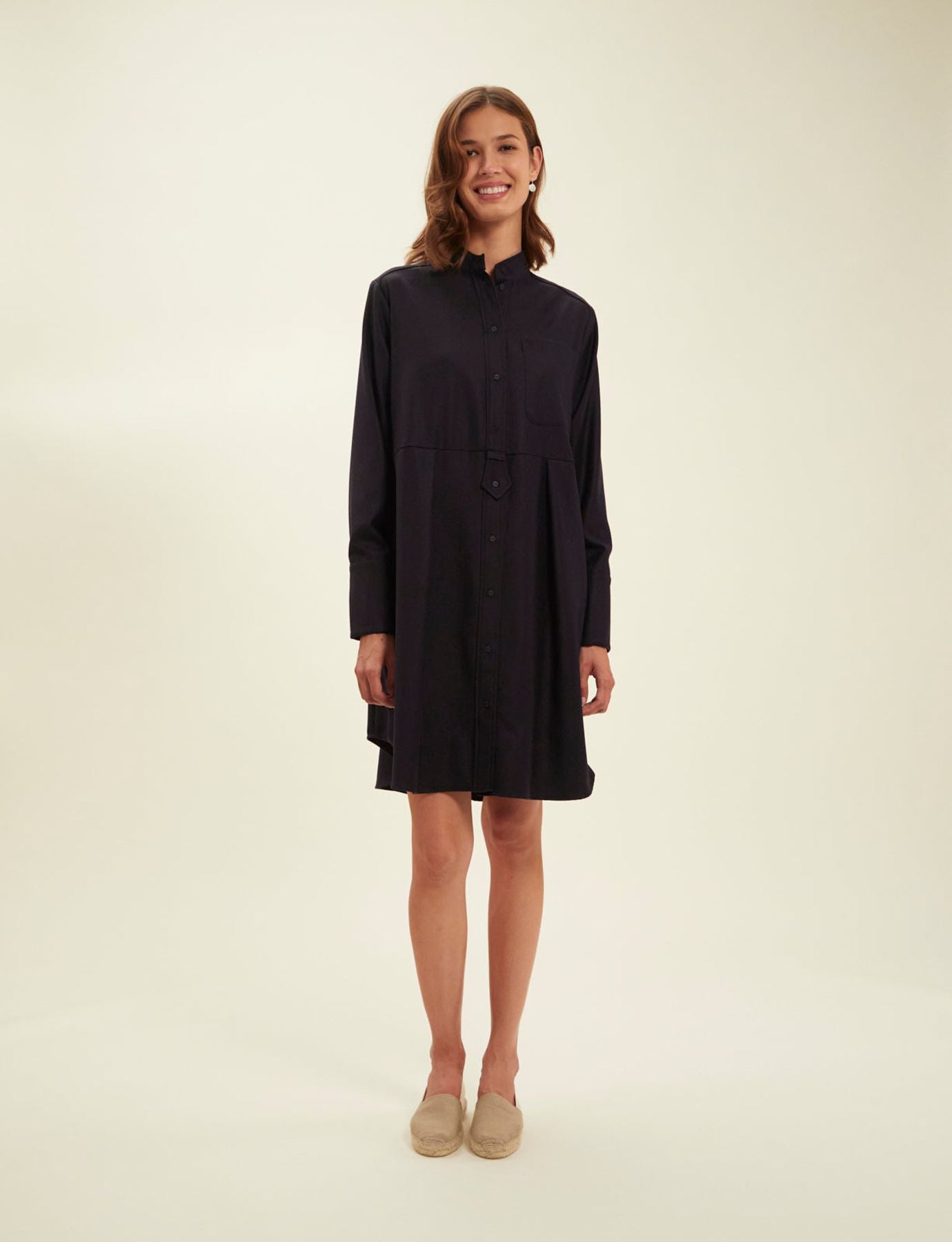 Abito camicia Martina navy