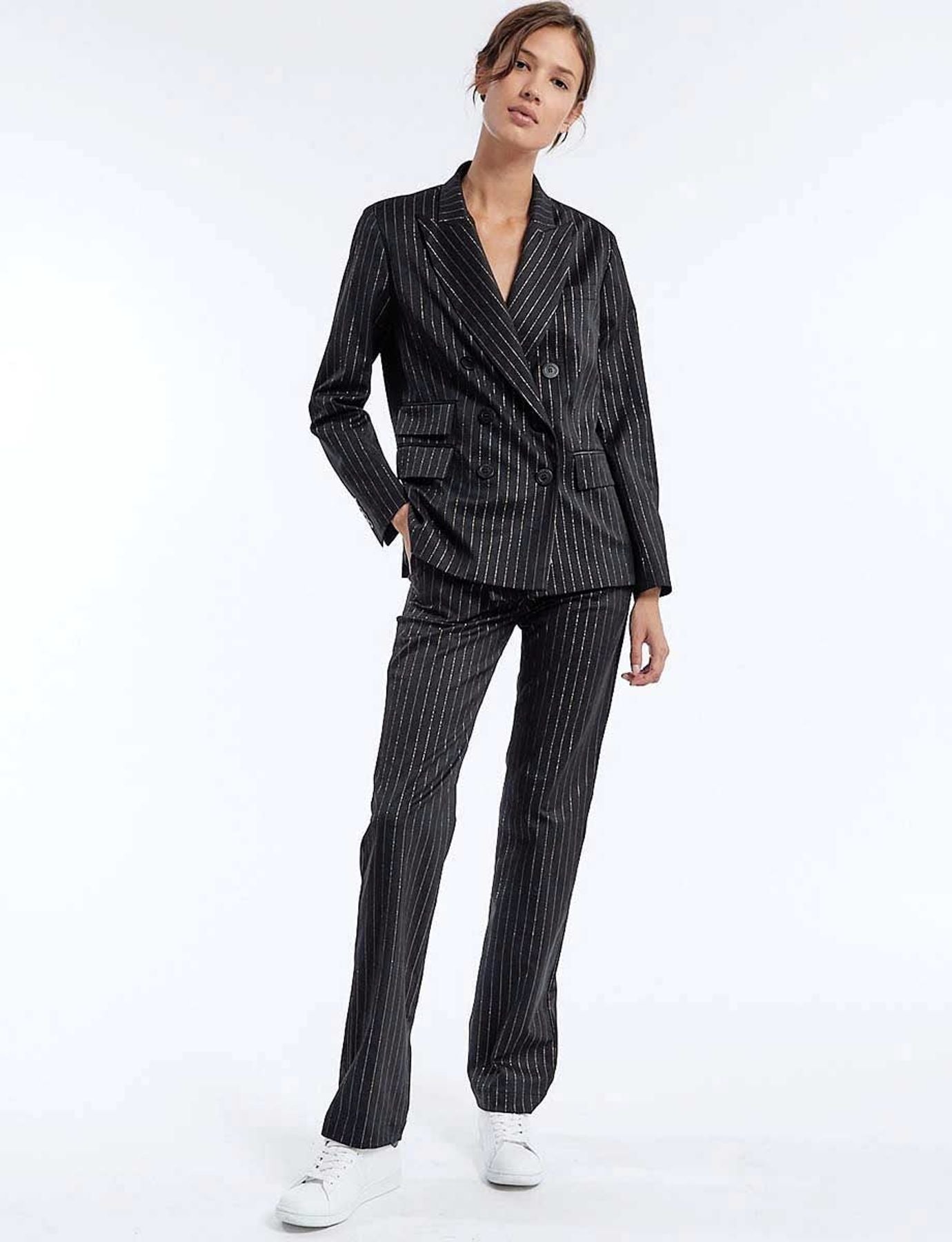 Veste Maurice noire et or