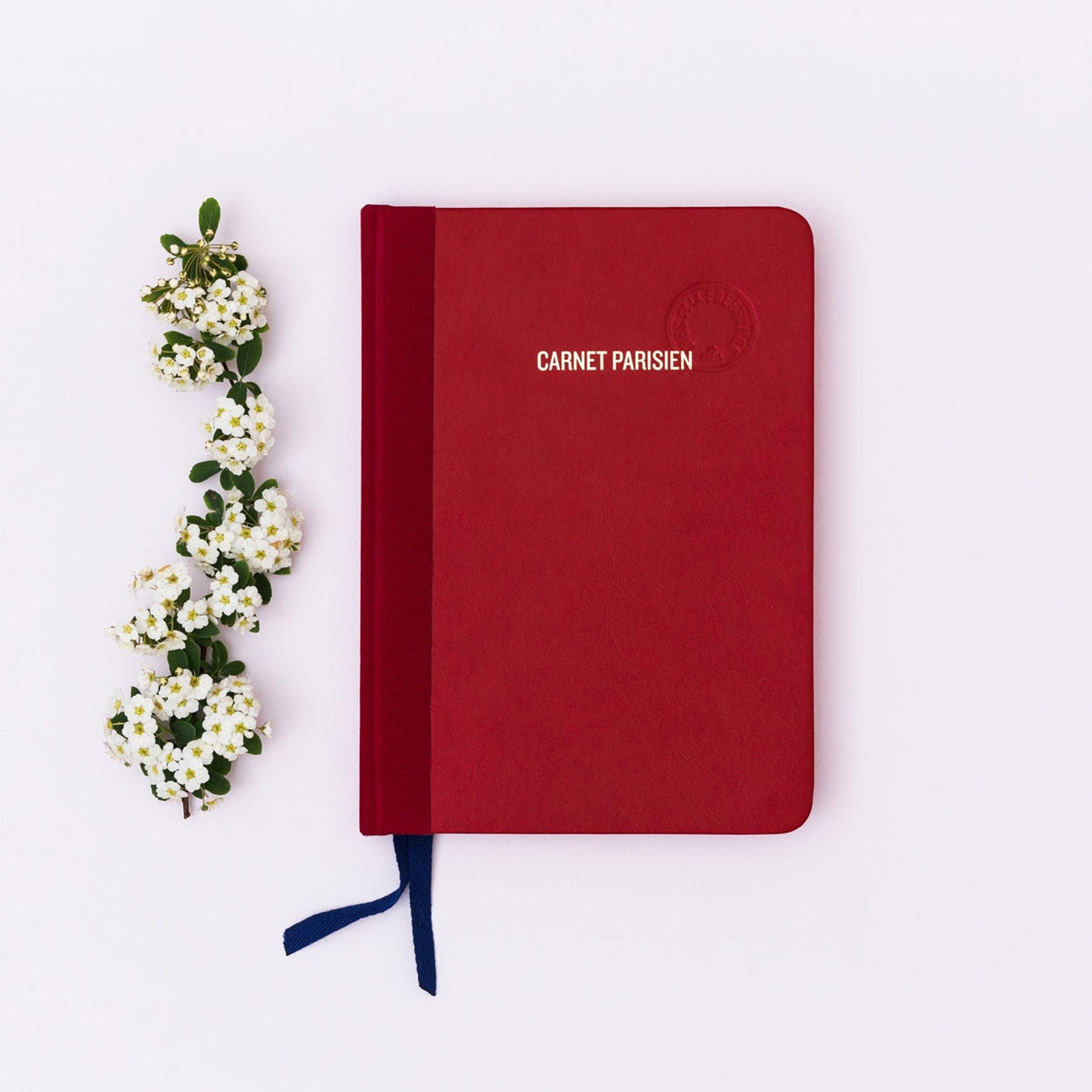 Carnet parisien rouge
